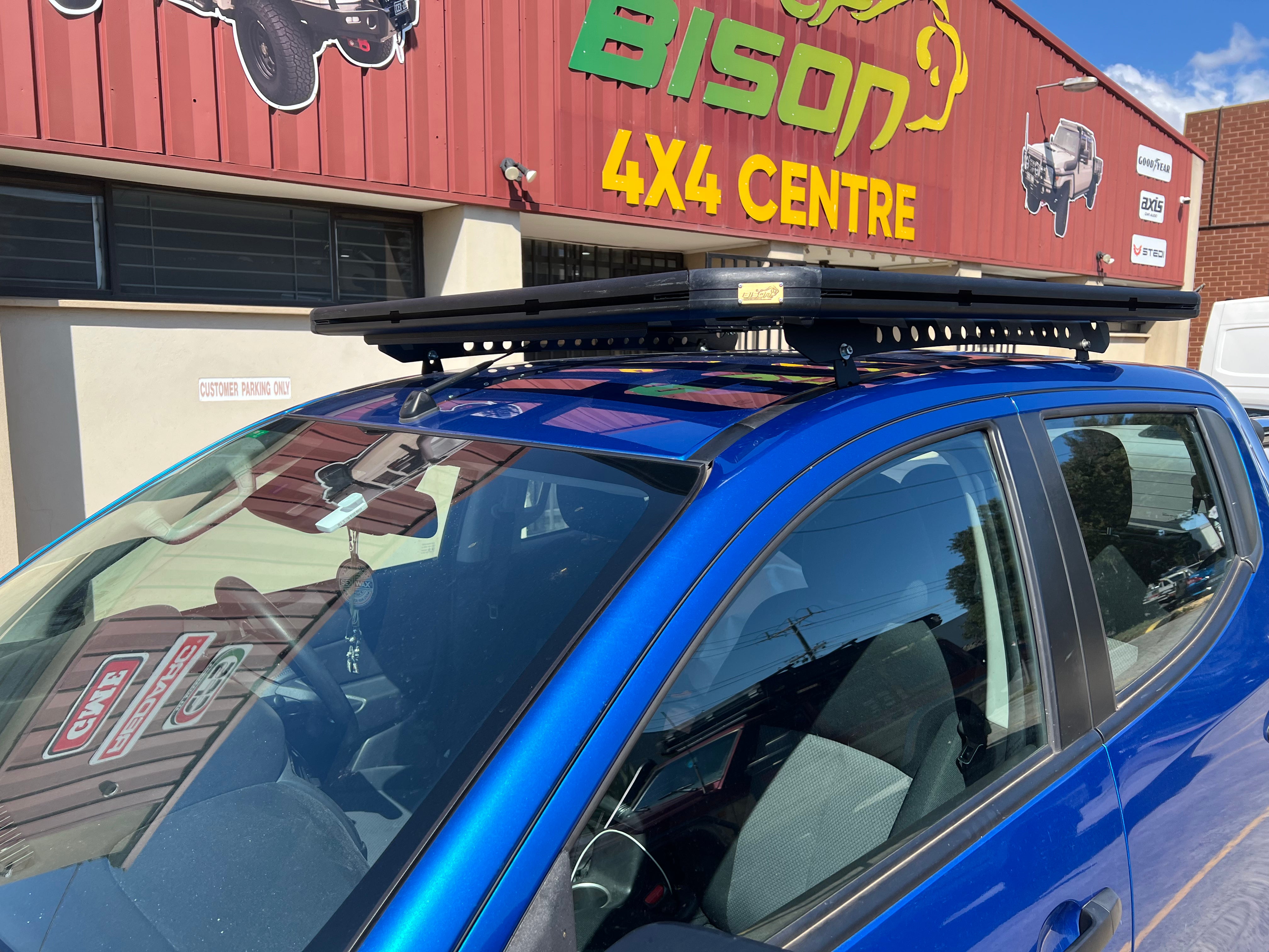 BISON 4X4 DAKOTA STYLE FLAT RACK FOR MITSUBISHI TRITON MQ 2015-2018
