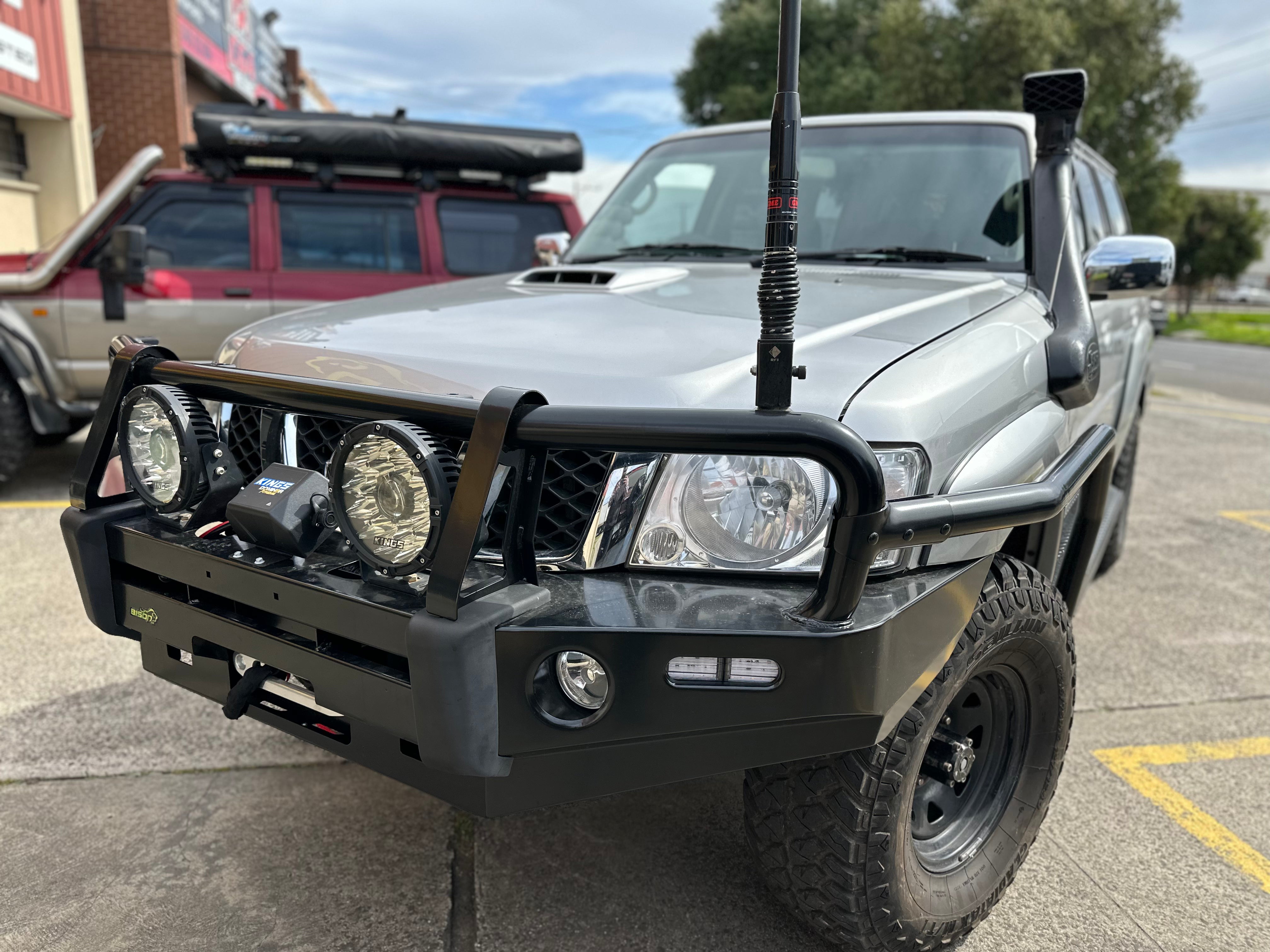 BISON-BAR FOR NISSAN PATROL GU Y61 SERIES 4 2004-2015 BY BISON 4X4
