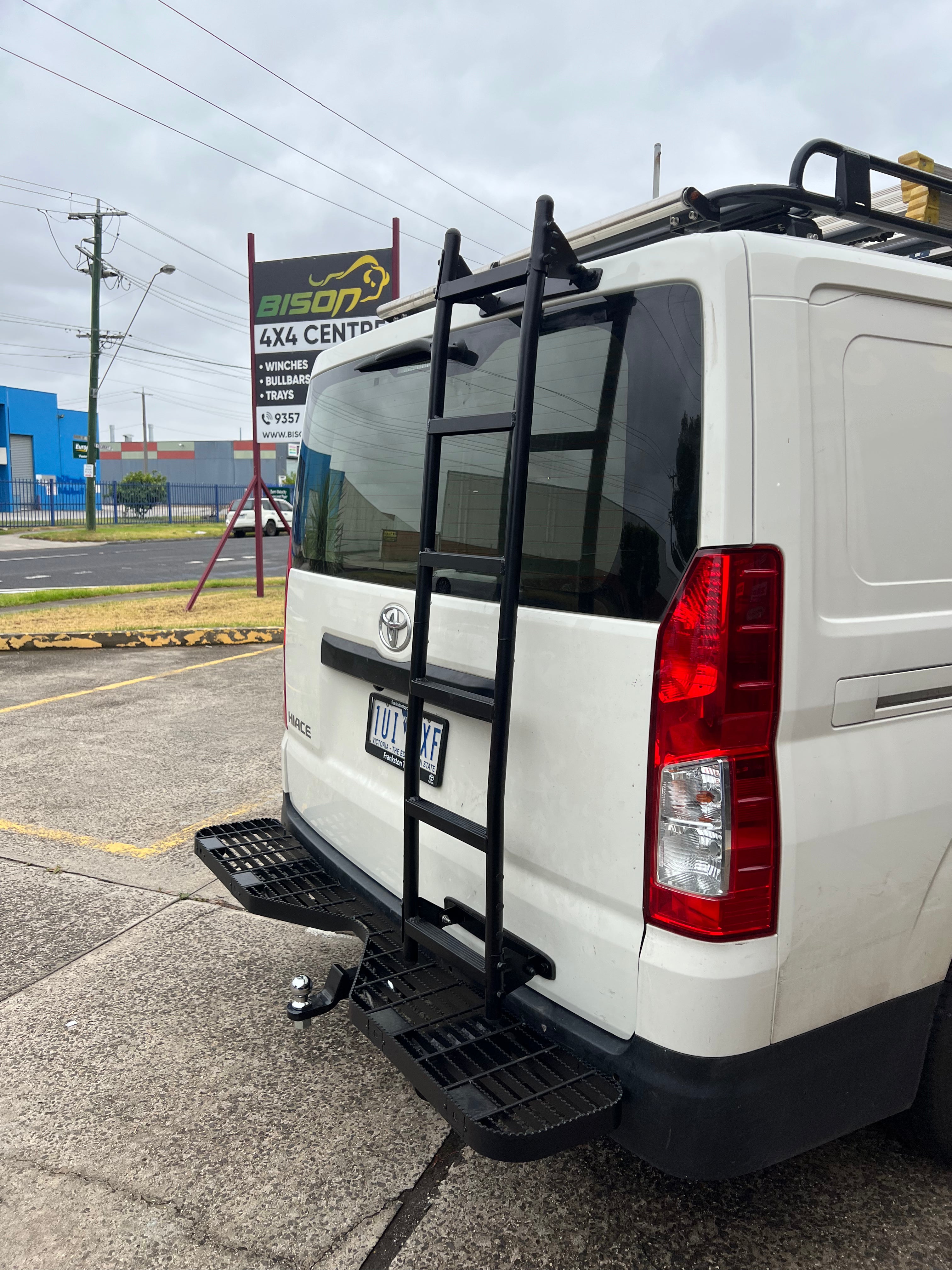 Rear Door Ladder for Toyota Hiace 2019 on