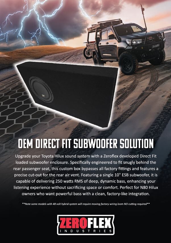ESB 10" Hilux sub box