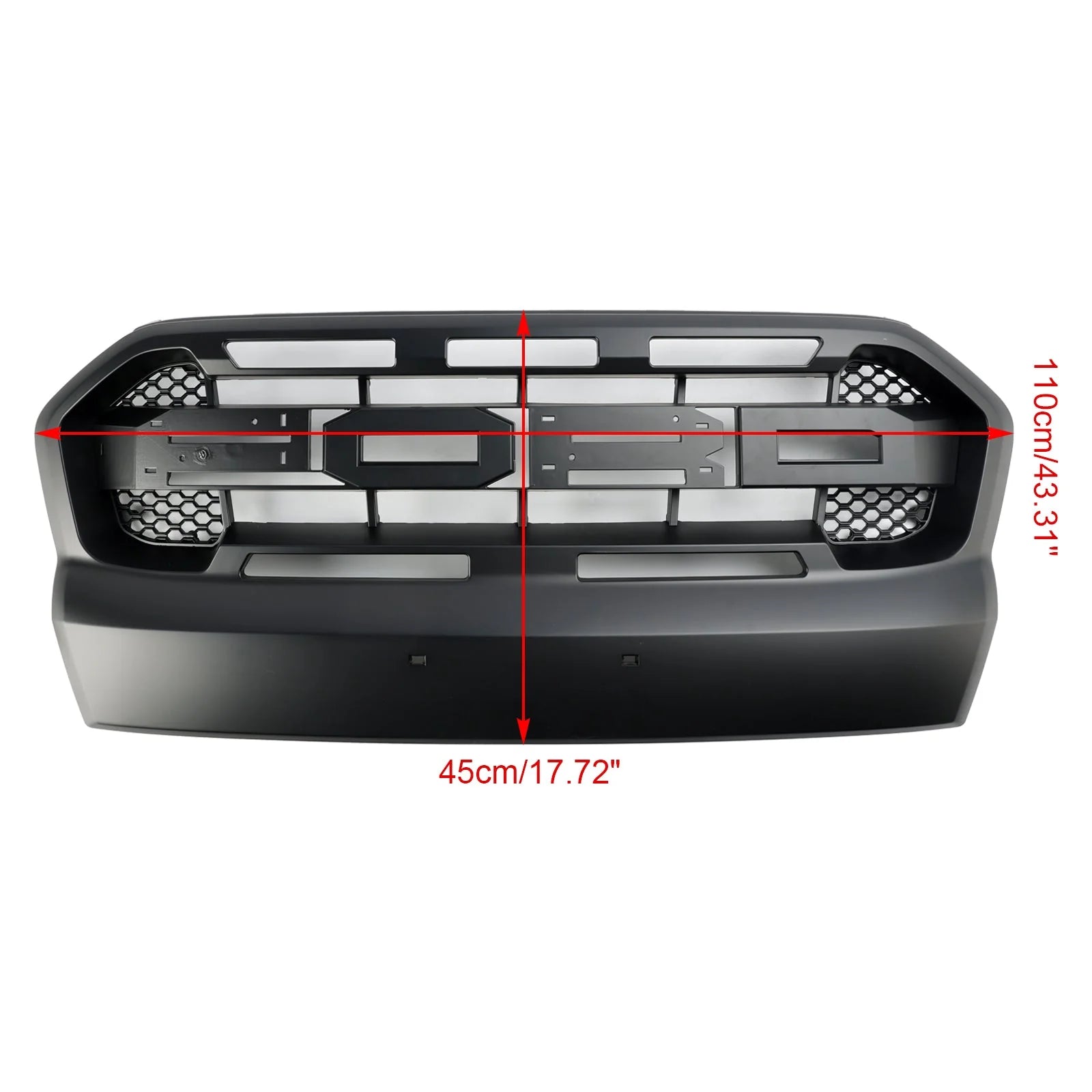 Grill to Suit 2015-2019 Ford Ranger T7 Ranger Raptor Style Matt Black Ranger Raptor Style