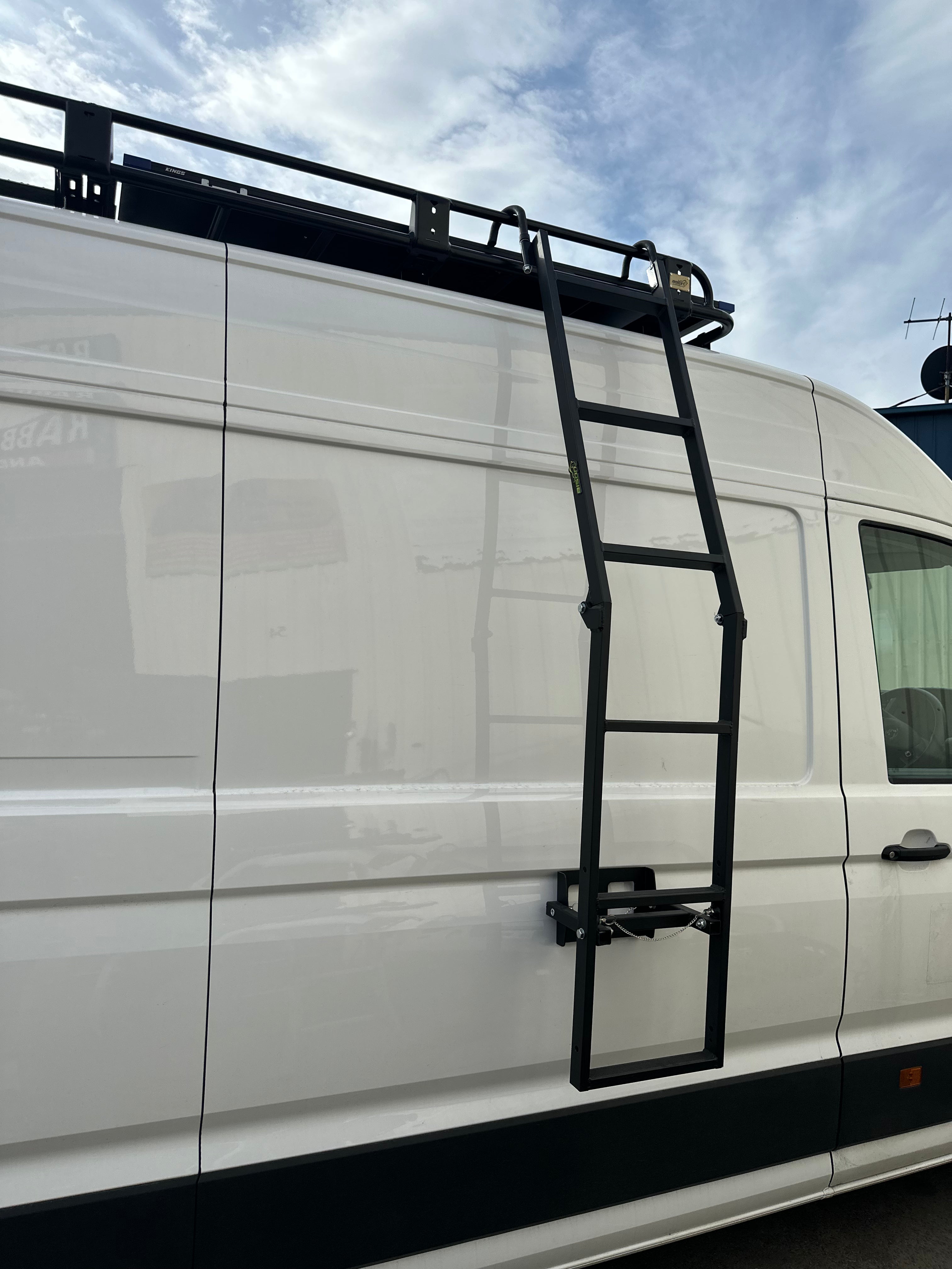 Portable Folding Ladder For Roof Rack Fits Most 4WD & VANS