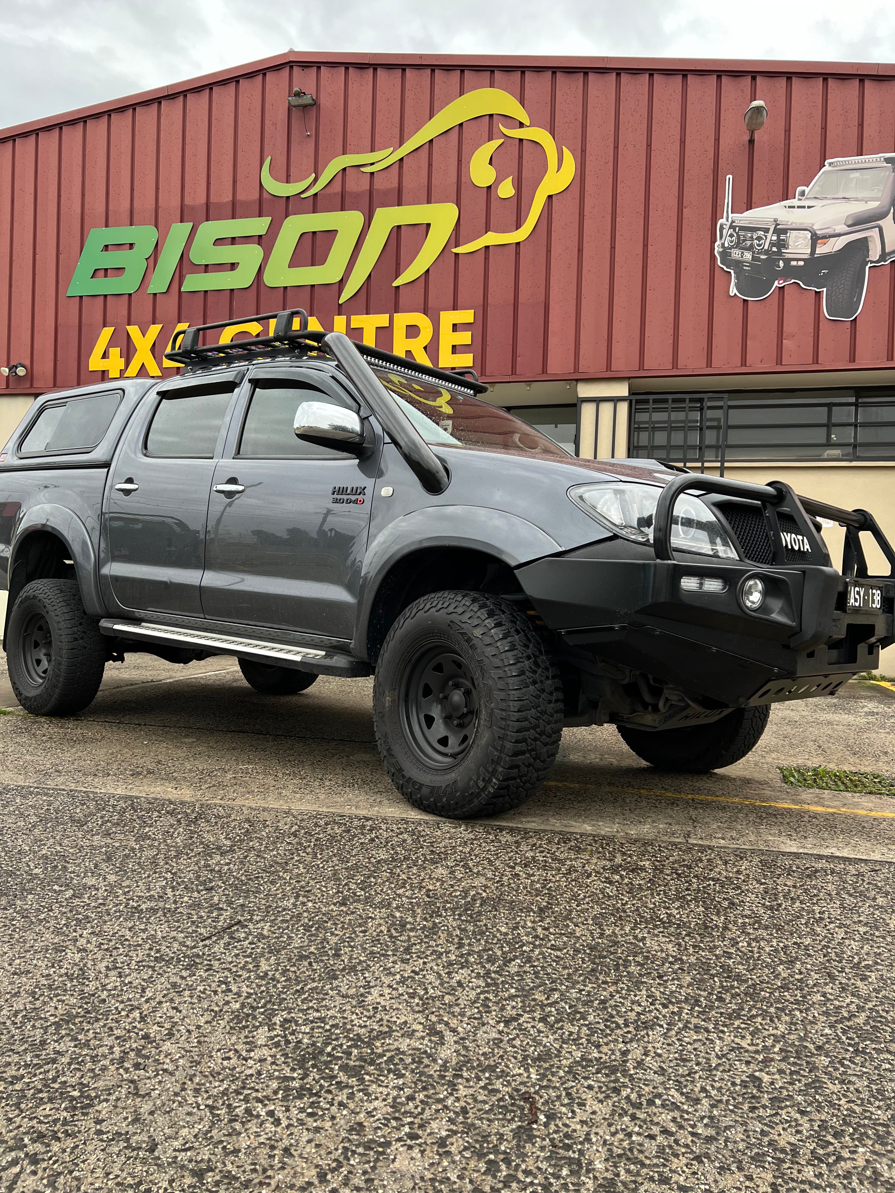 BISON 4X4 Stainless-Steel Snorkel Kit For TOYOTA HILUX REVO 2015+