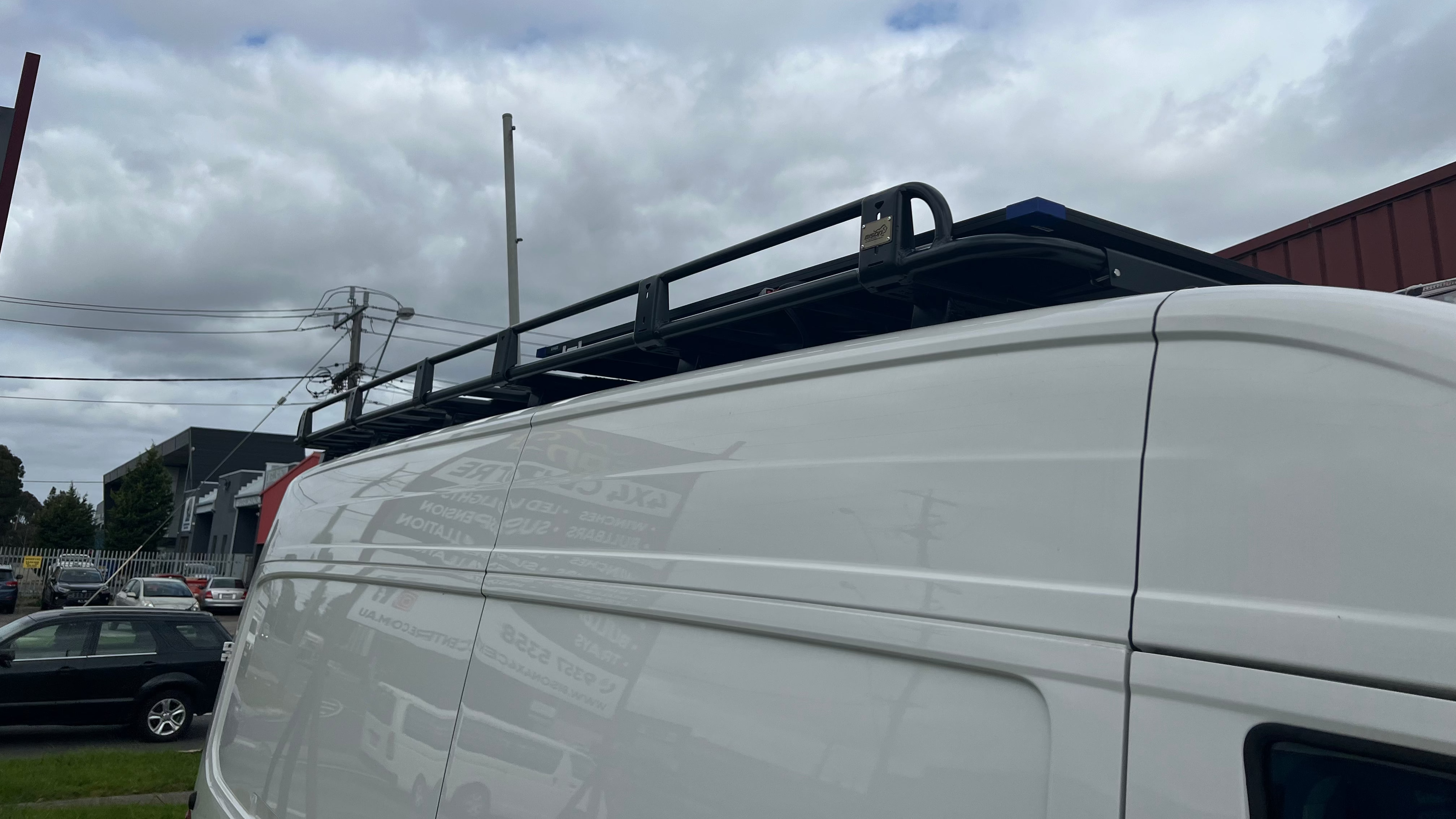 BISON 4X4 STEEL TRADESMAN ROOF RACK FOR VOLKSWAGEN CRAFTER 2F 2017+