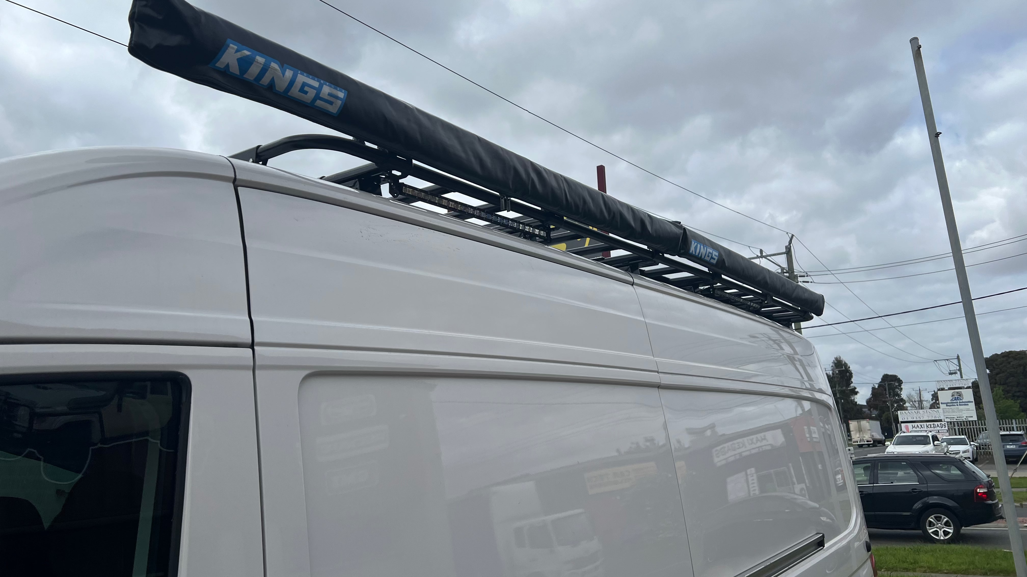 BISON 4X4 STEEL TRADESMAN ROOF RACK FOR VOLKSWAGEN CRAFTER 2F 2017+