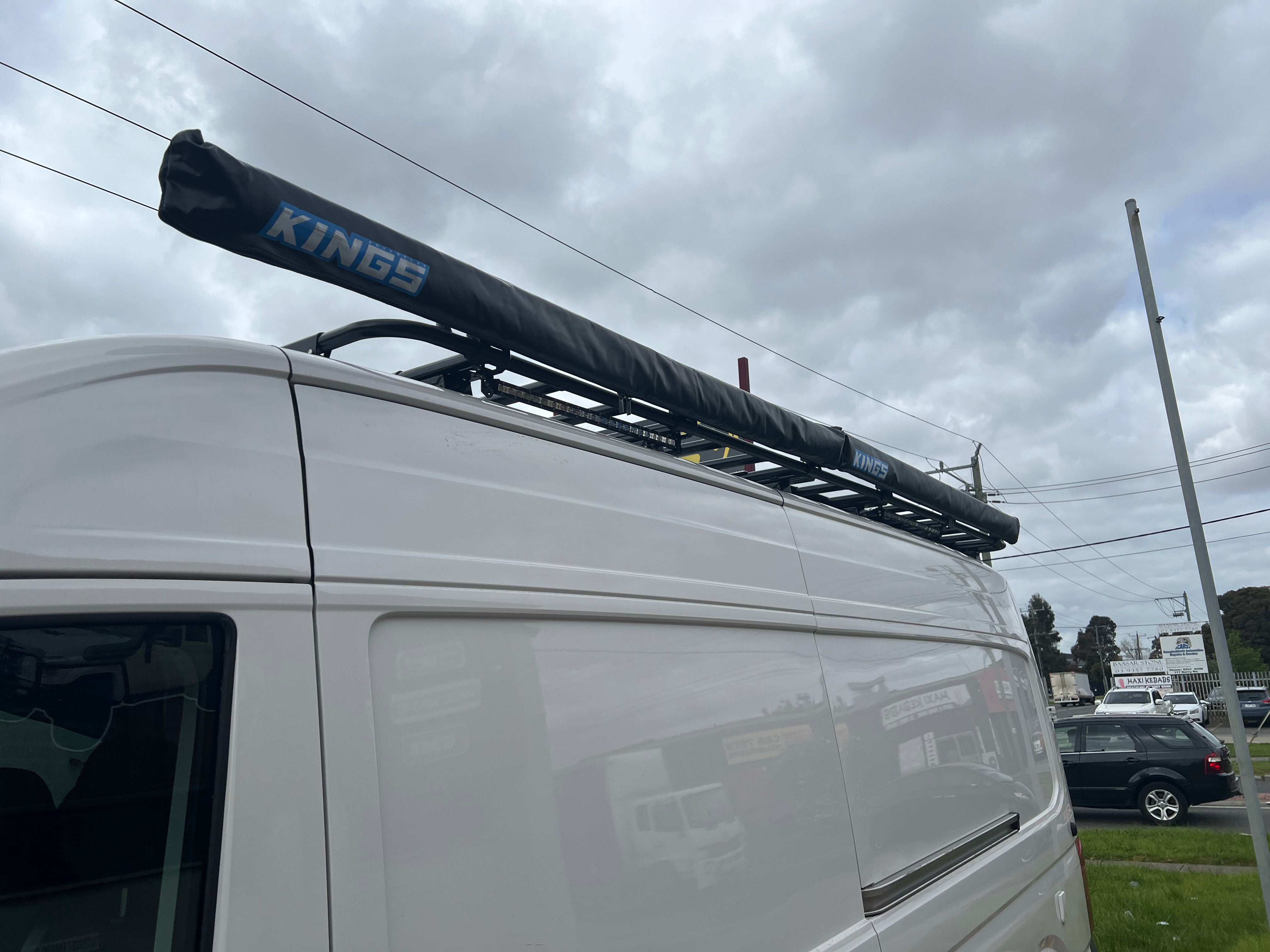 BISON 4X4 STEEL TRADESMAN ROOF RACK FOR VOLKSWAGEN CRAFTER 2F 2017+