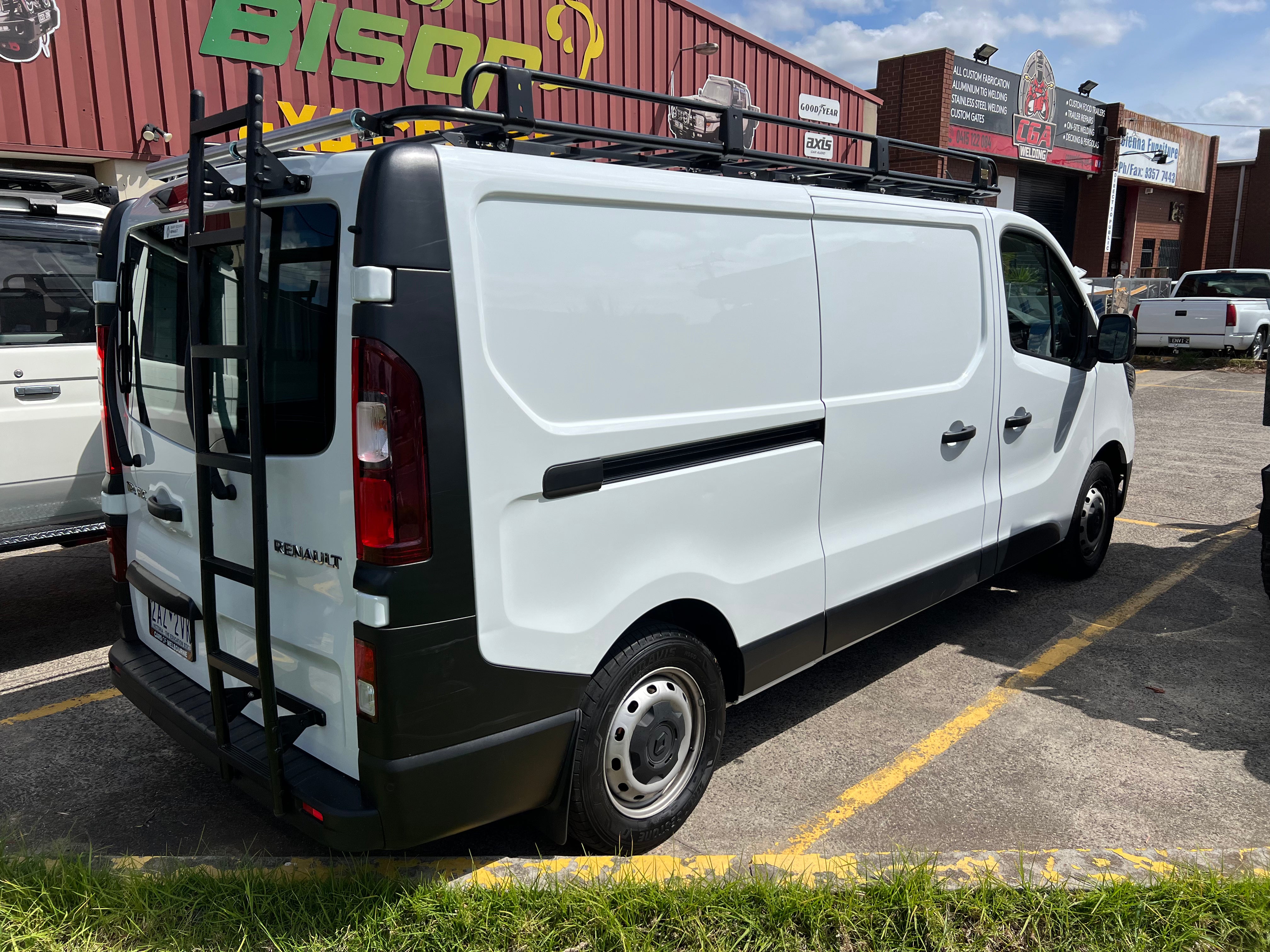 Rear Door Ladder for Renault Trafic 2018 on