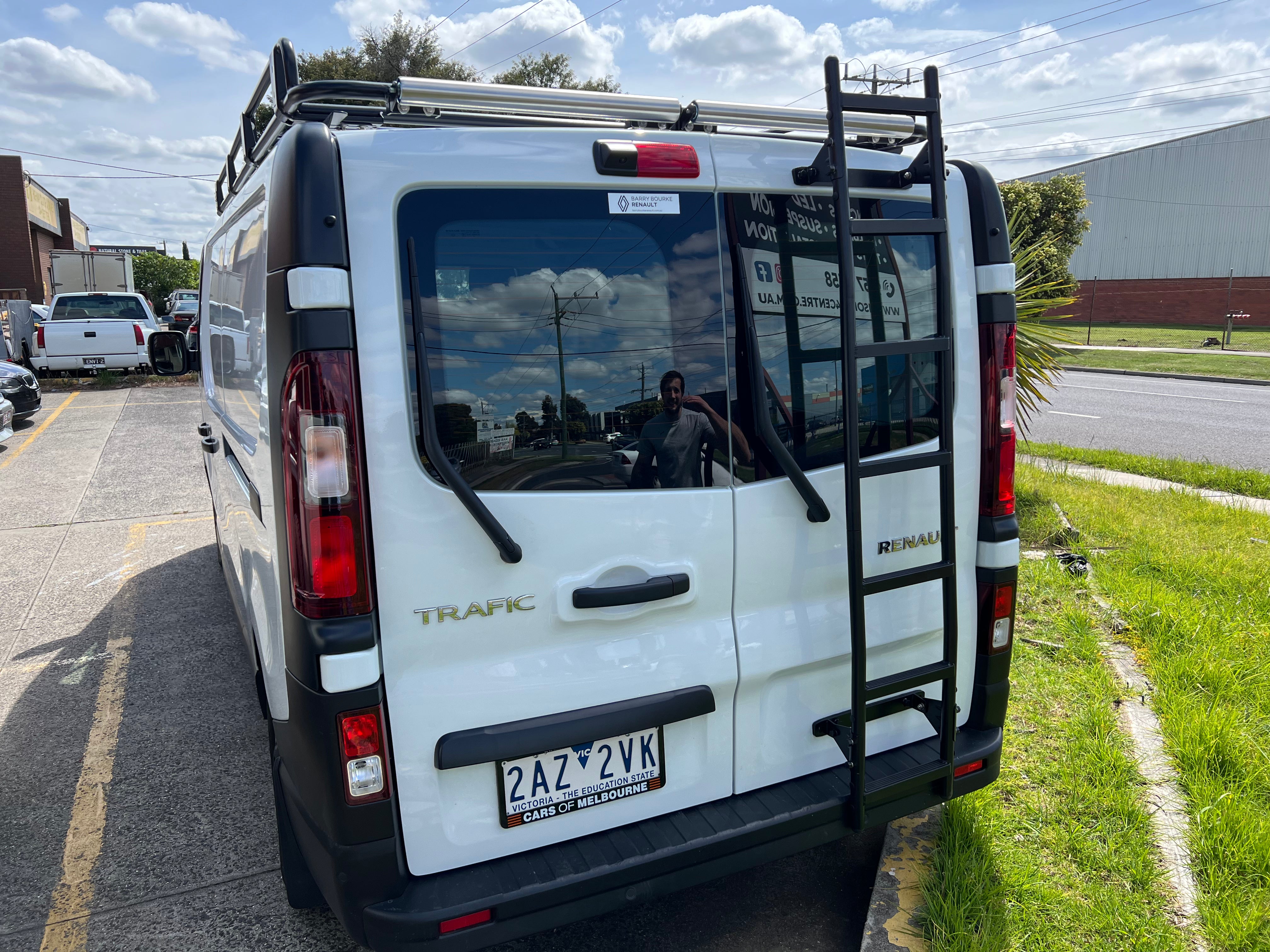 Rear Door Ladder for Renault Trafic 2018 on