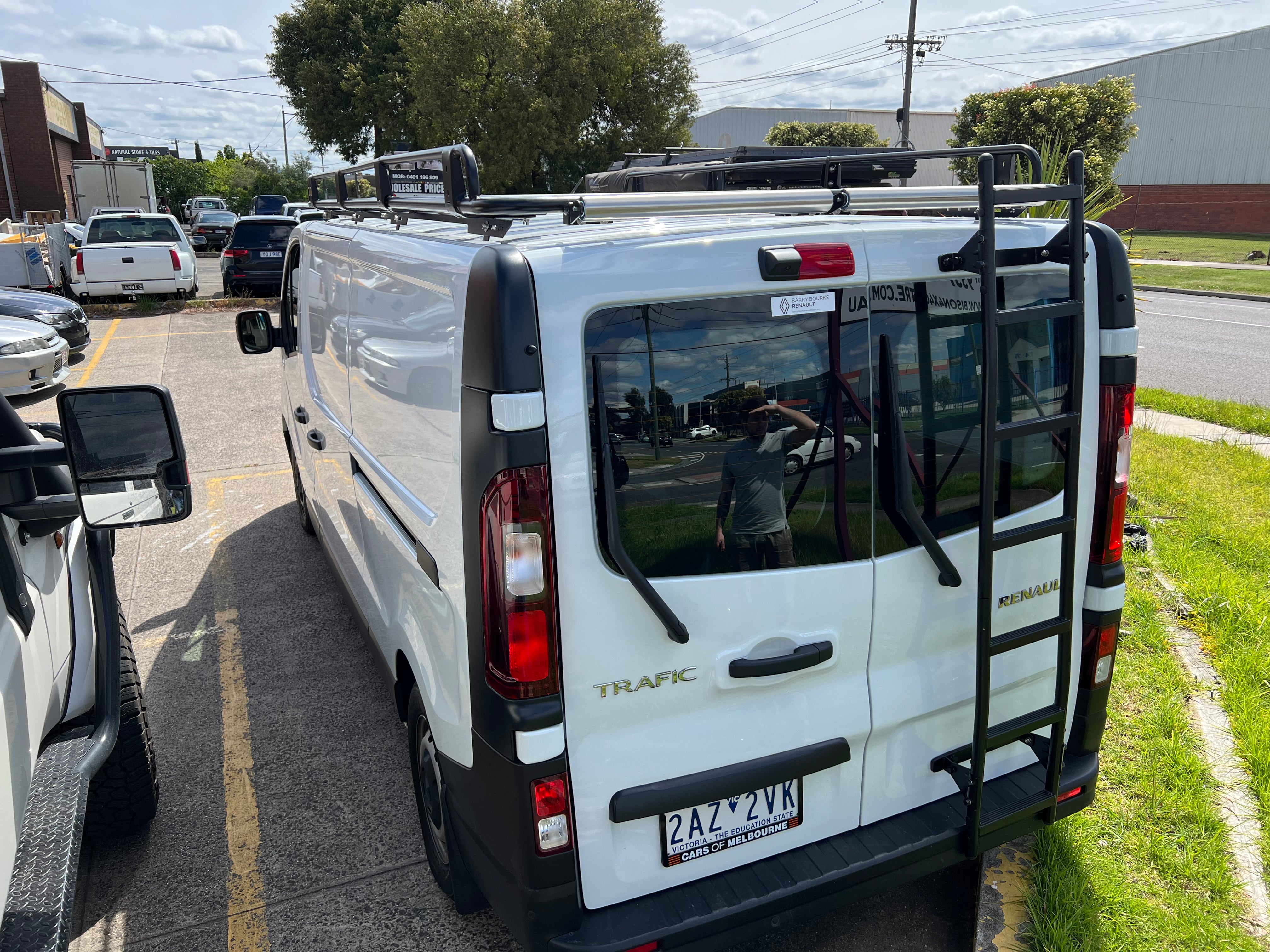 Rear Door Ladder for Renault Trafic 2018 on