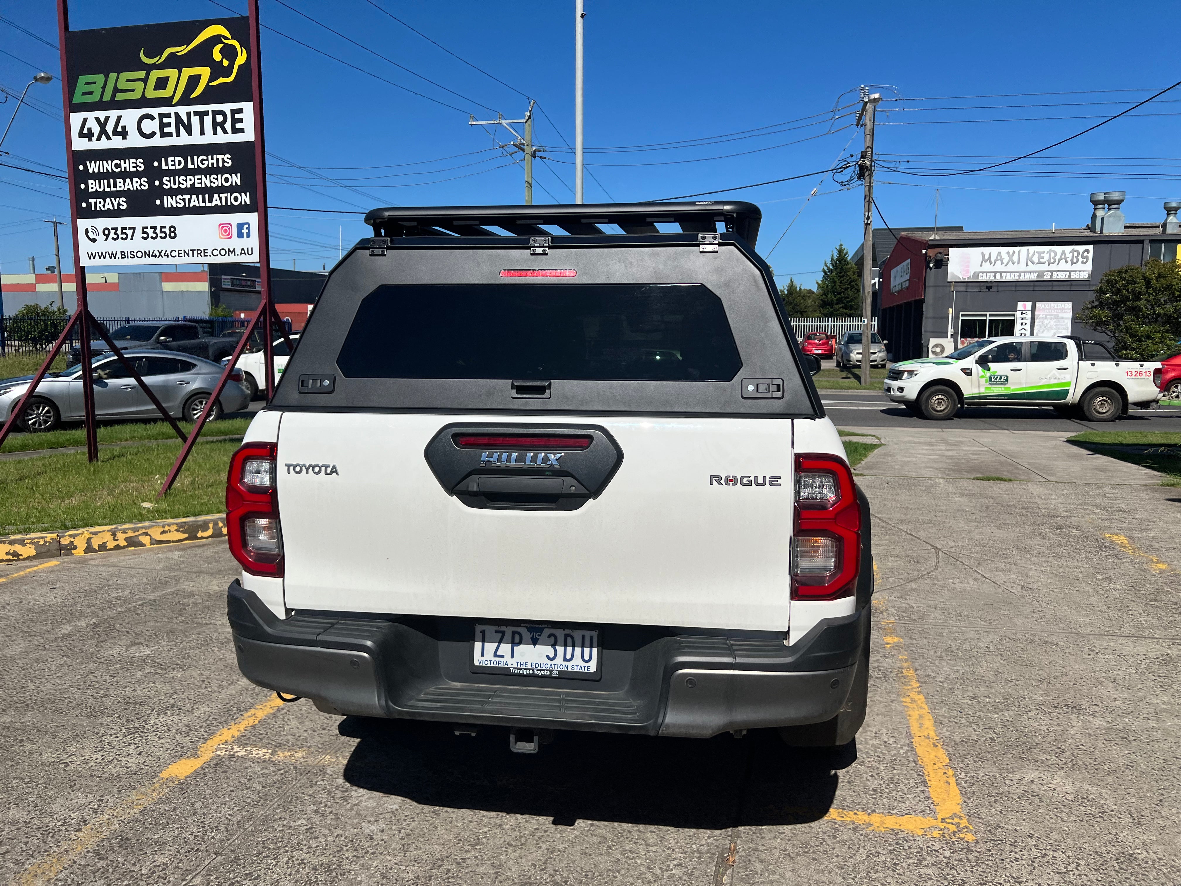 BISON 4X4 MONTANA STYLE RACK FOR TOYOTA HILUX 2015-2021