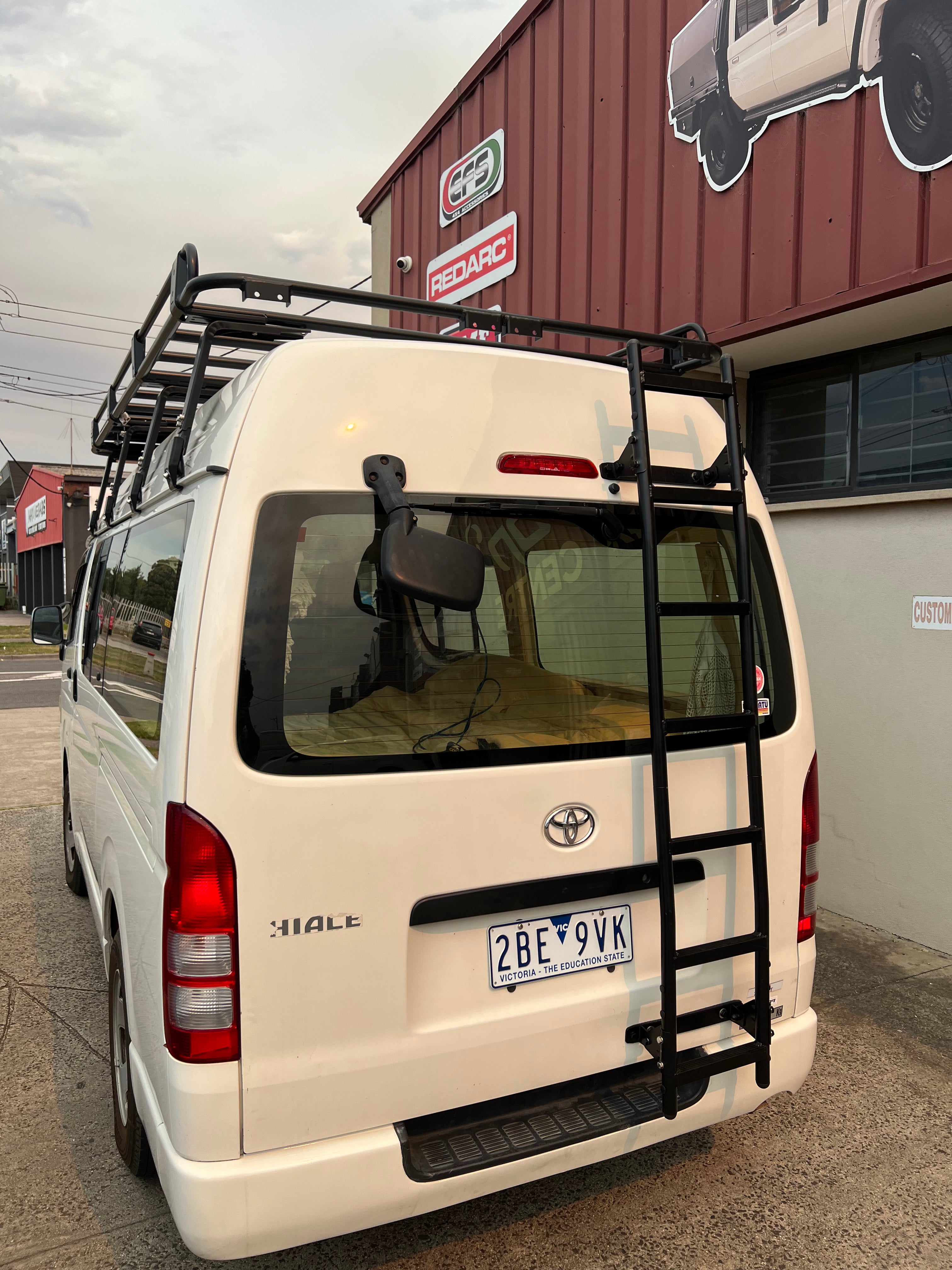 Rear Door Ladder for Toyota Hiace Commuter 1994 -2003