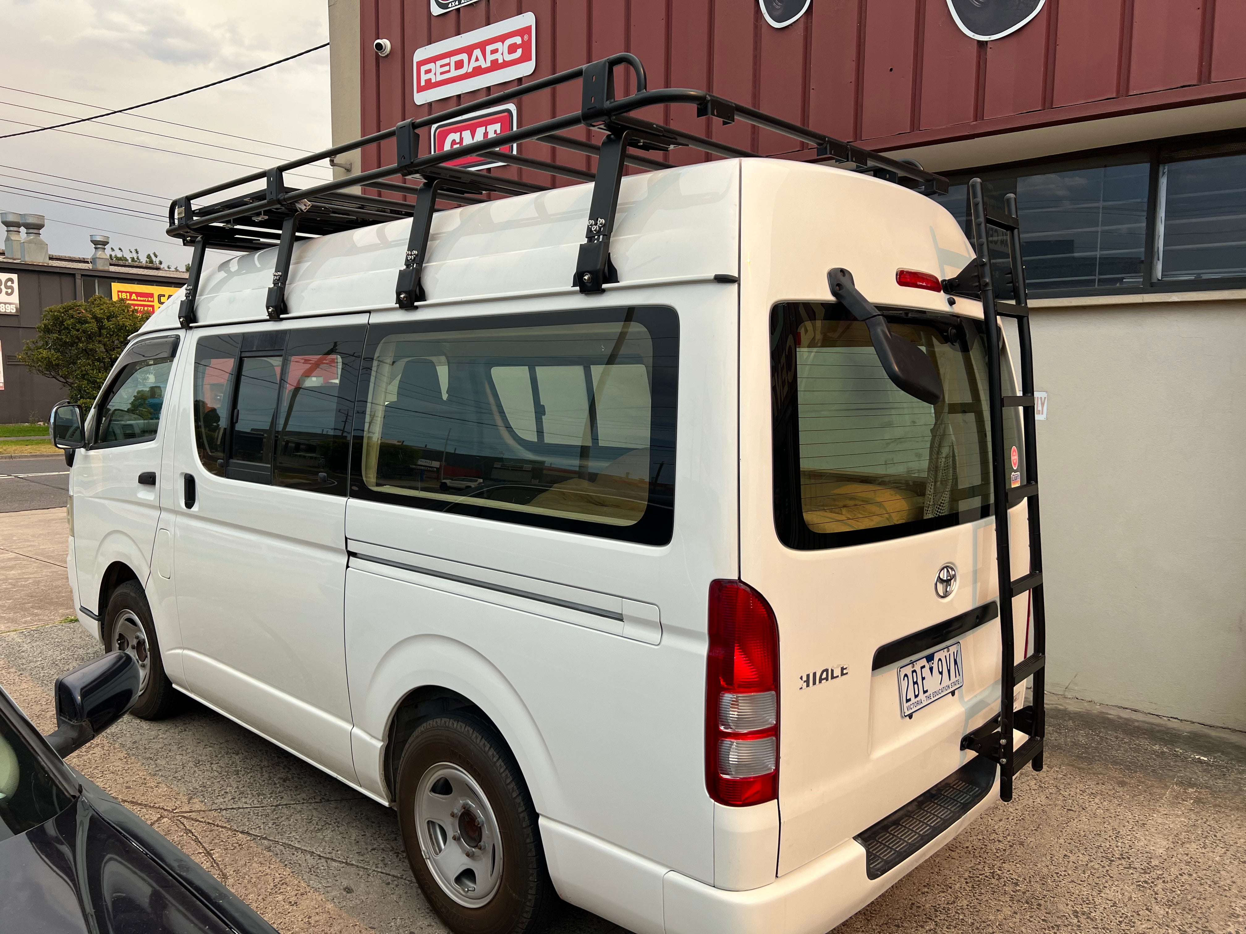 BISON 4X4 STEEL TRADESMAN ROOF RACK FOR TOYOTA HIACE 2005-2019