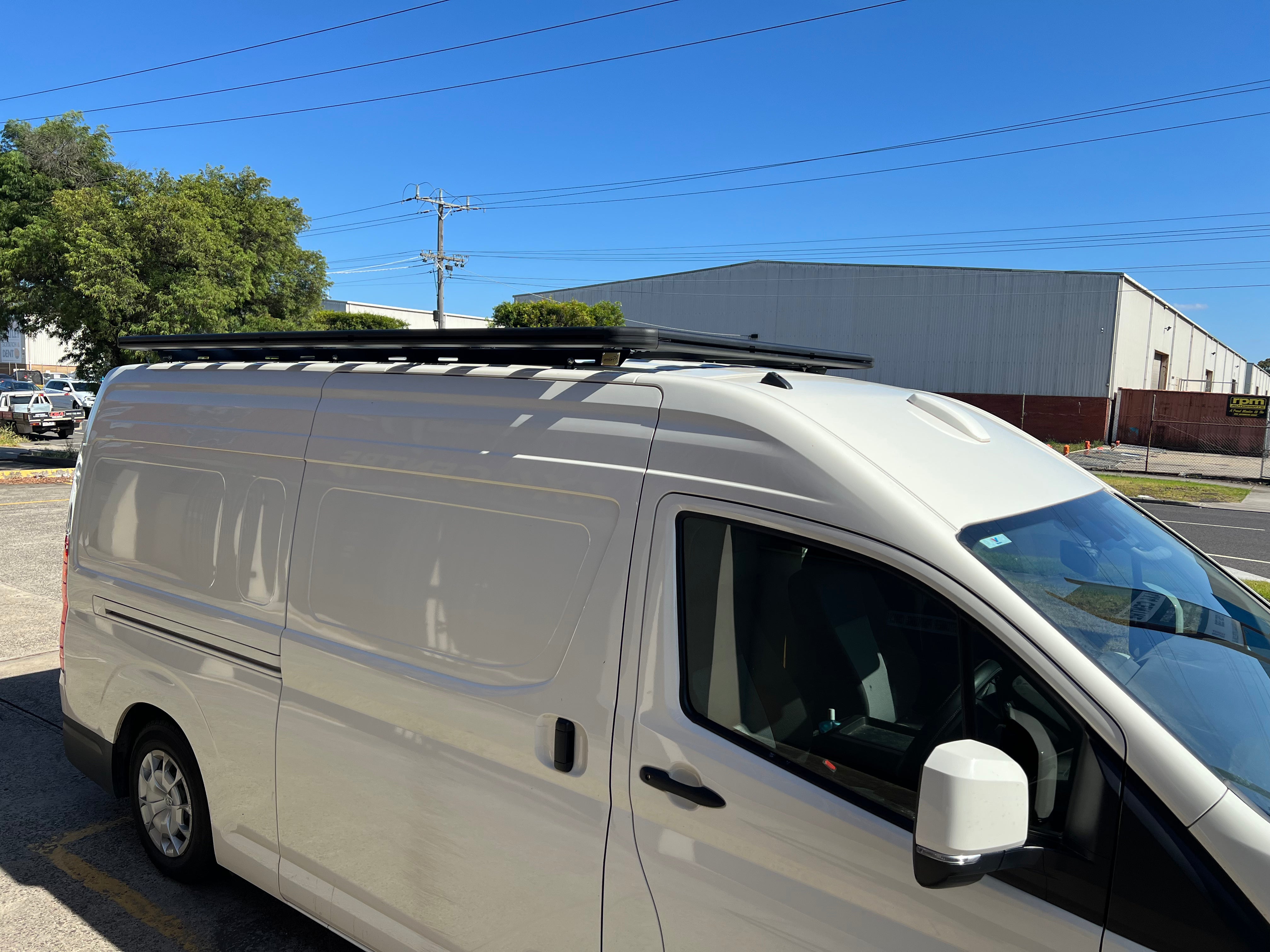 BISON 4X4 DAKOTA STYLE FLAT RACK FOR TOYOTA HIACE COMMUTER 2004-2018