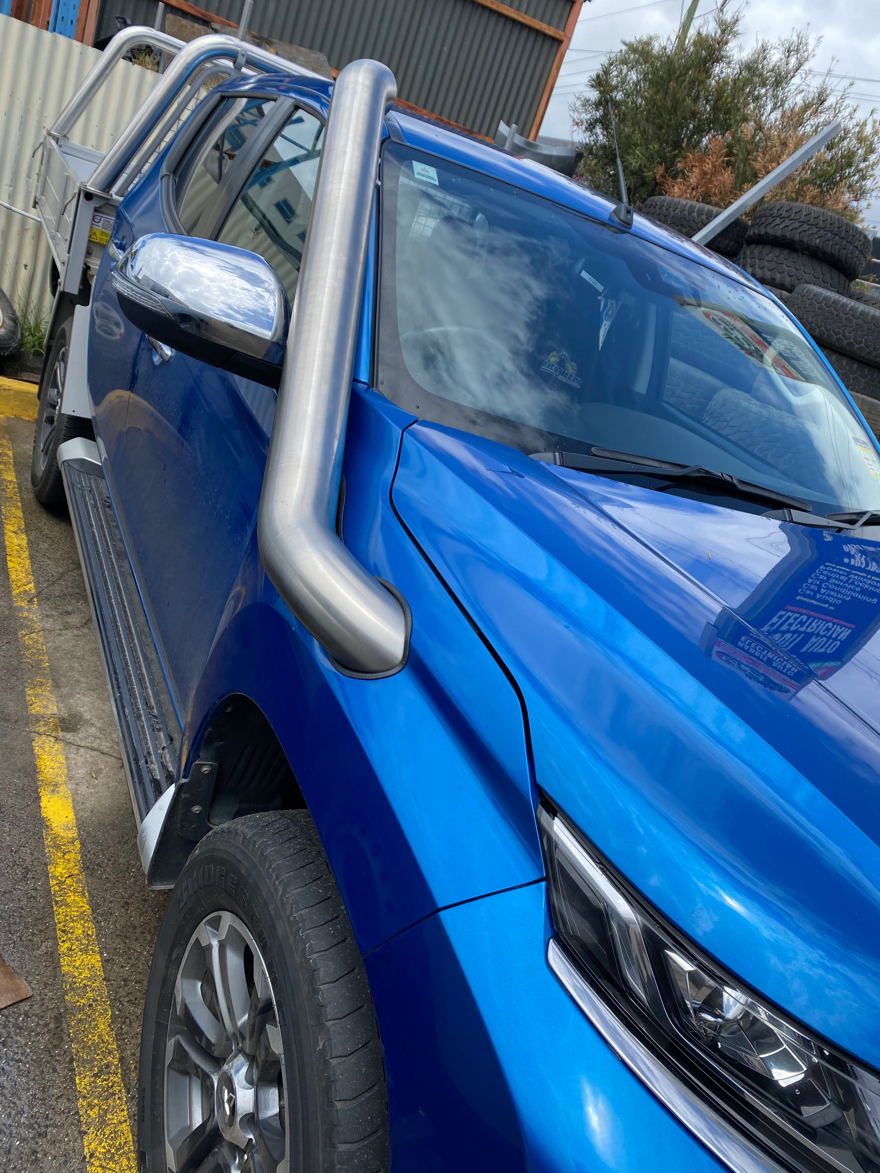 BISON4X4 STAINLESS STEEL SNORKEL FOR MITSUBISHI TRITON MR
