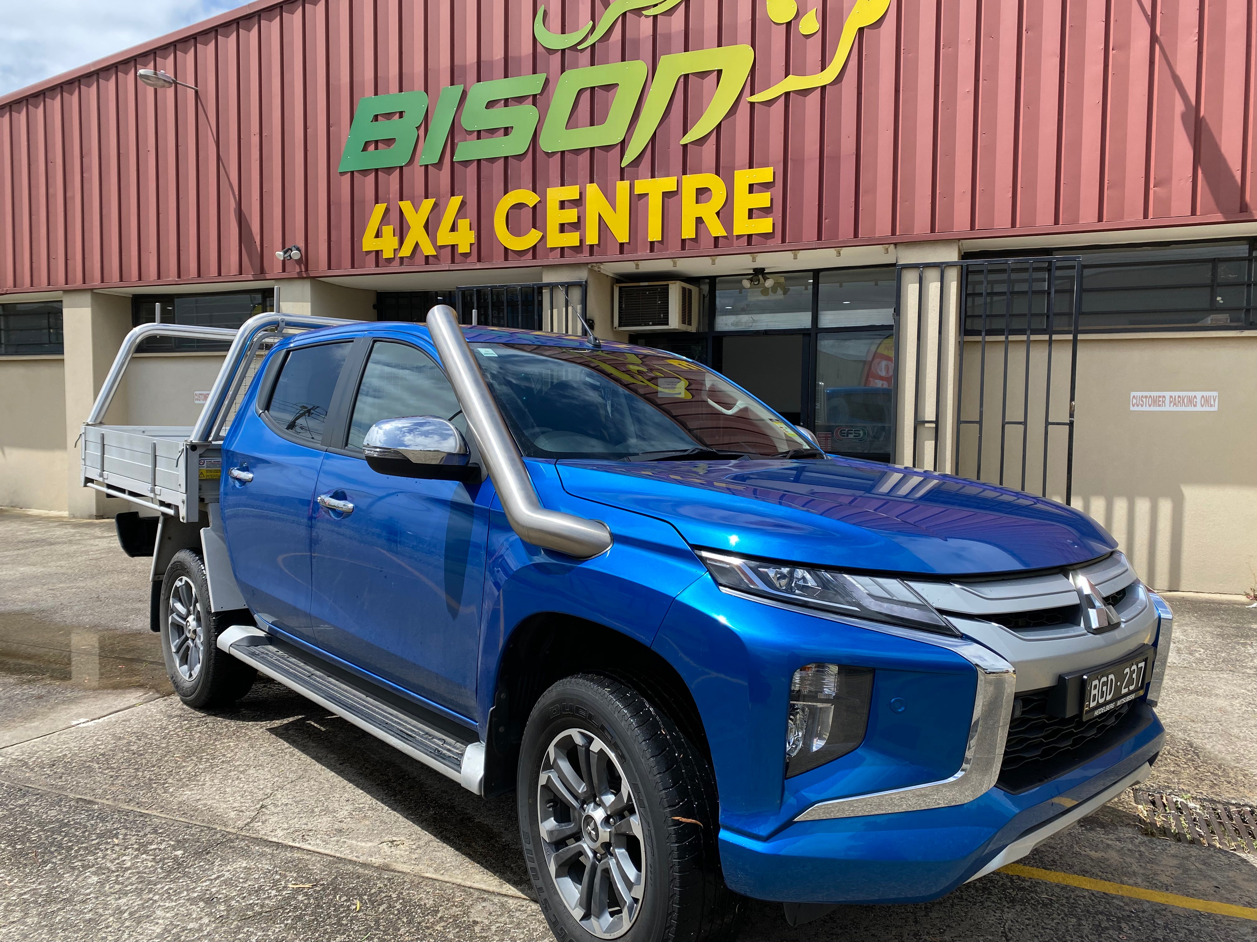 BISON4X4 STAINLESS STEEL SNORKEL FOR MITSUBISHI TRITON MR