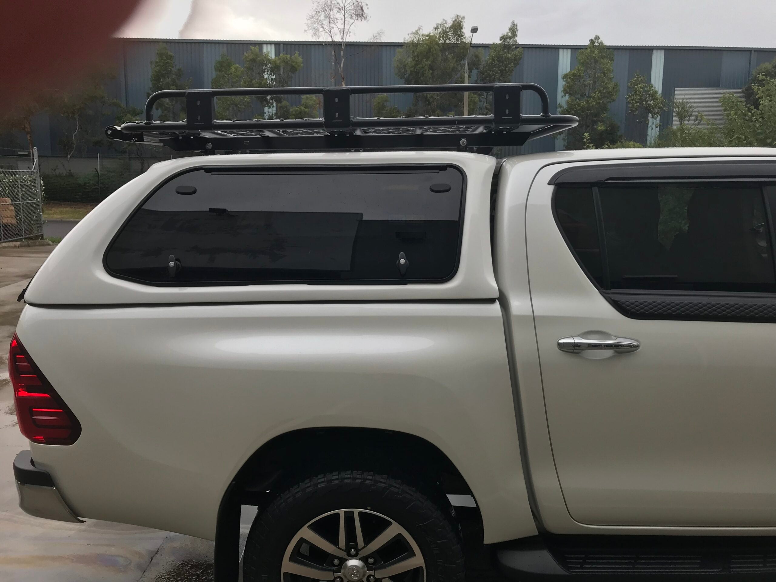 Steel Roof Rack for ARB Canopy , High Roof With Internal support brackets