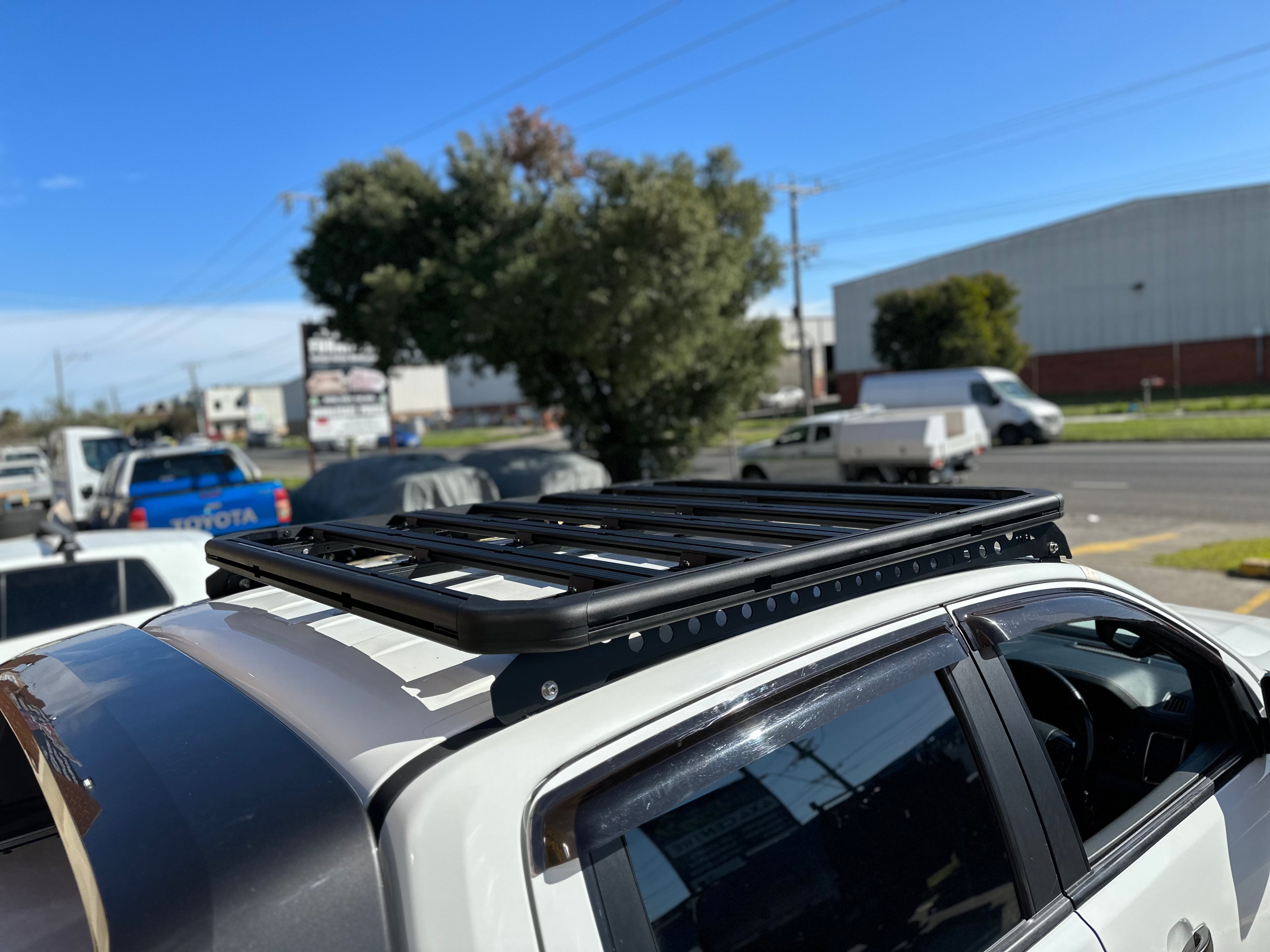 BISON 4X4 DAKOTA STYLE FLAT RACK FOR FORD RANGER PX1 2011-2015