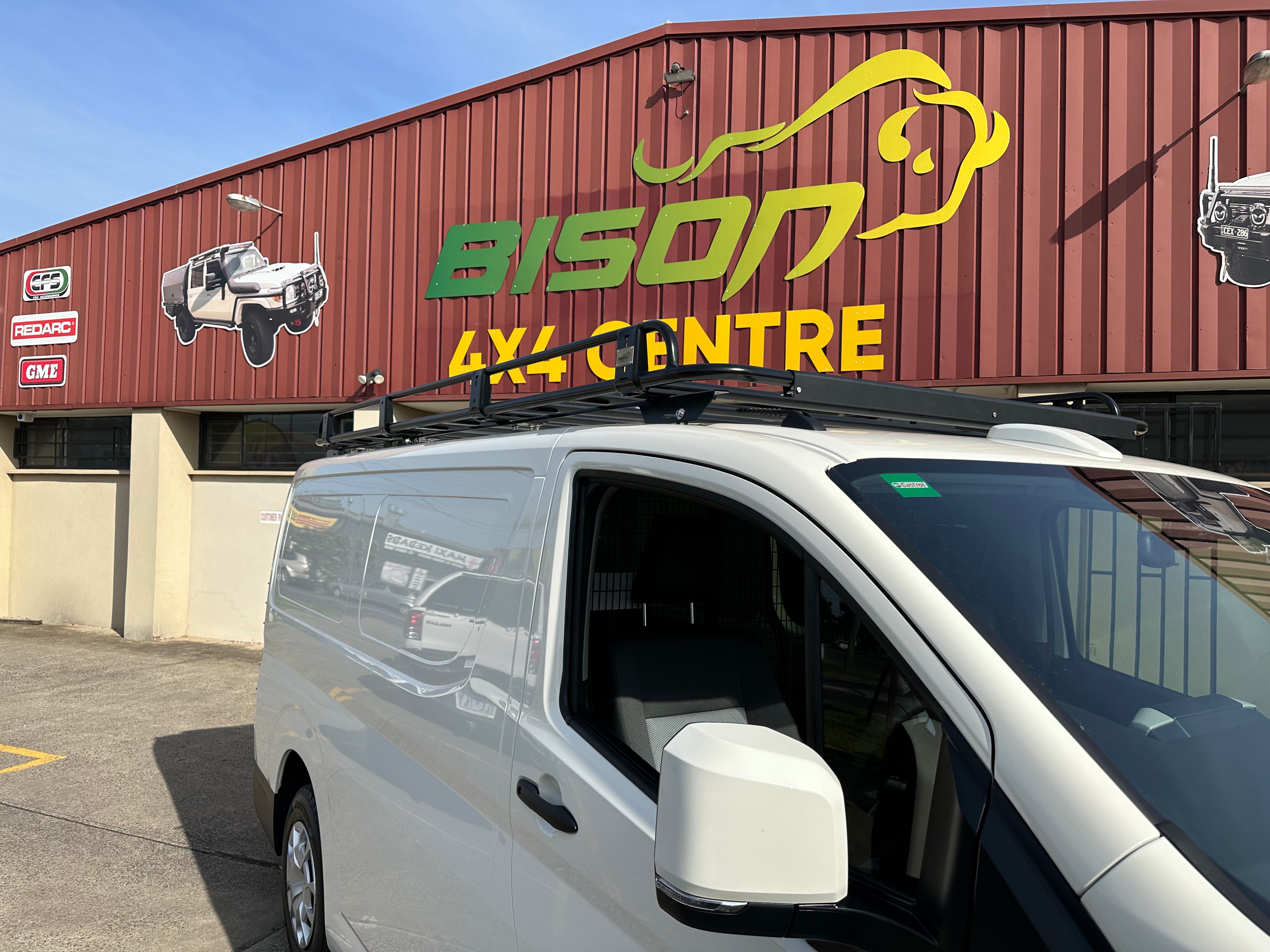 BISON 4X4 DAKOTA STYLE TRADESMAN RACK FOR TOYOTA HIACE 2019+| TRADESMAN ROOF RACK 