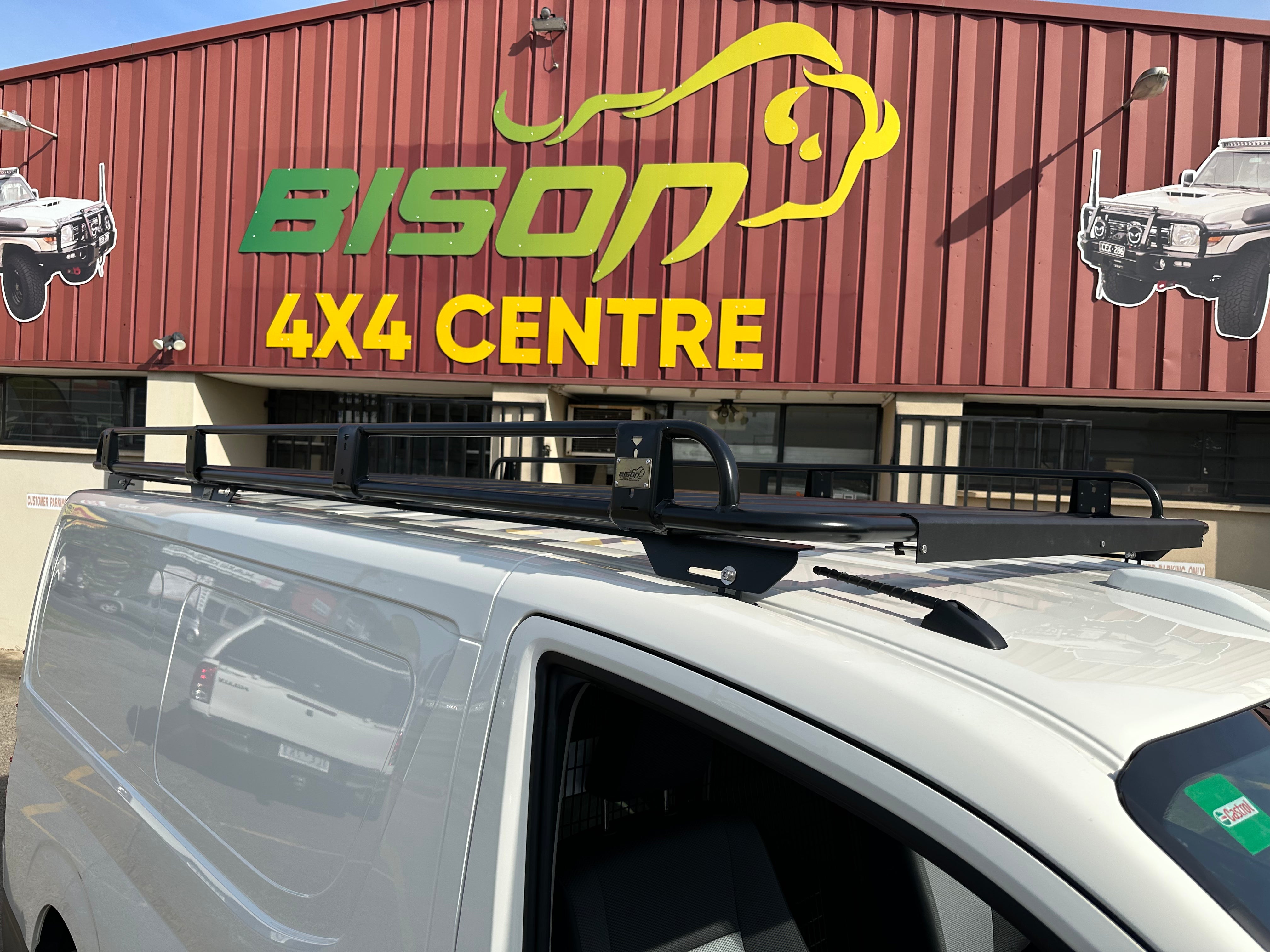 BISON 4X4 DAKOTA STYLE TRADESMAN RACK FOR TOYOTA HIACE 2019+| TRADESMAN ROOF RACK 