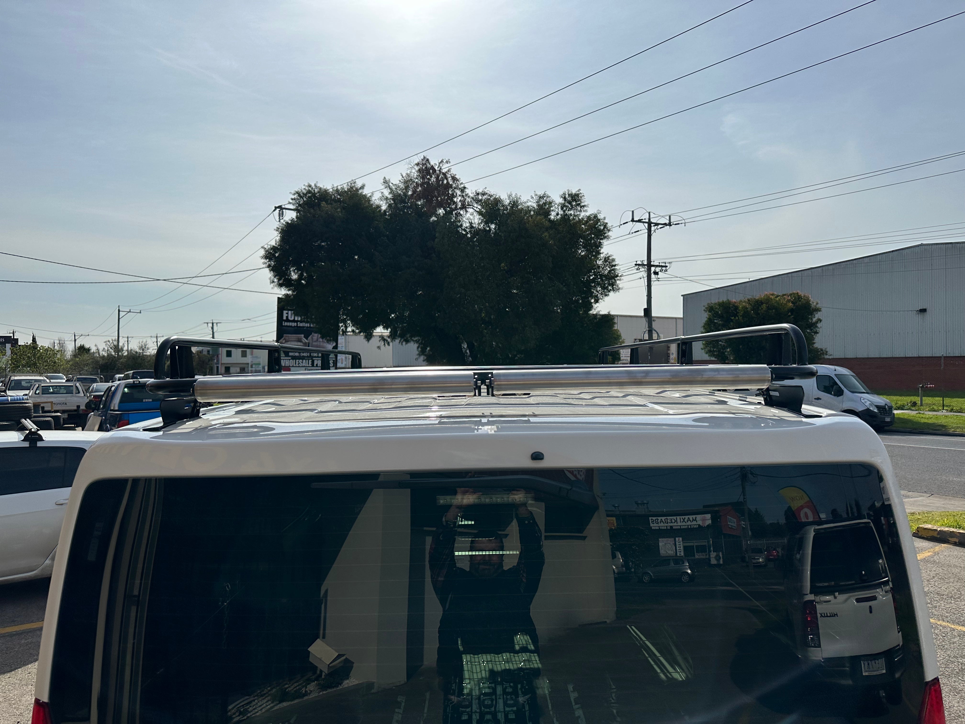BISON 4X4 DAKOTA STYLE TRADESMAN RACK FOR TOYOTA HIACE 2019+| TRADESMAN ROOF RACK 