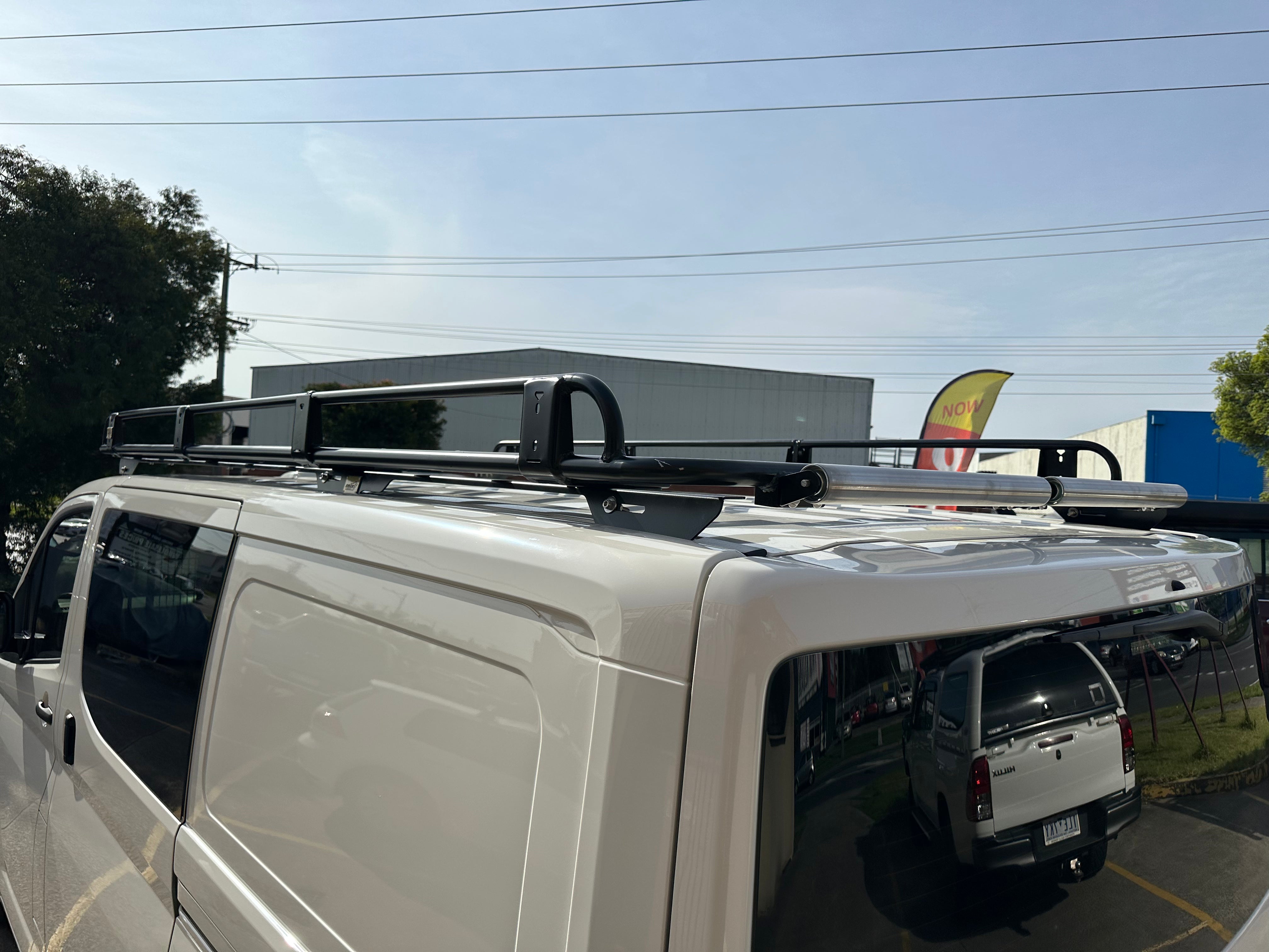 BISON 4X4 DAKOTA STYLE TRADESMAN RACK FOR TOYOTA HIACE 2019+| TRADESMAN ROOF RACK 