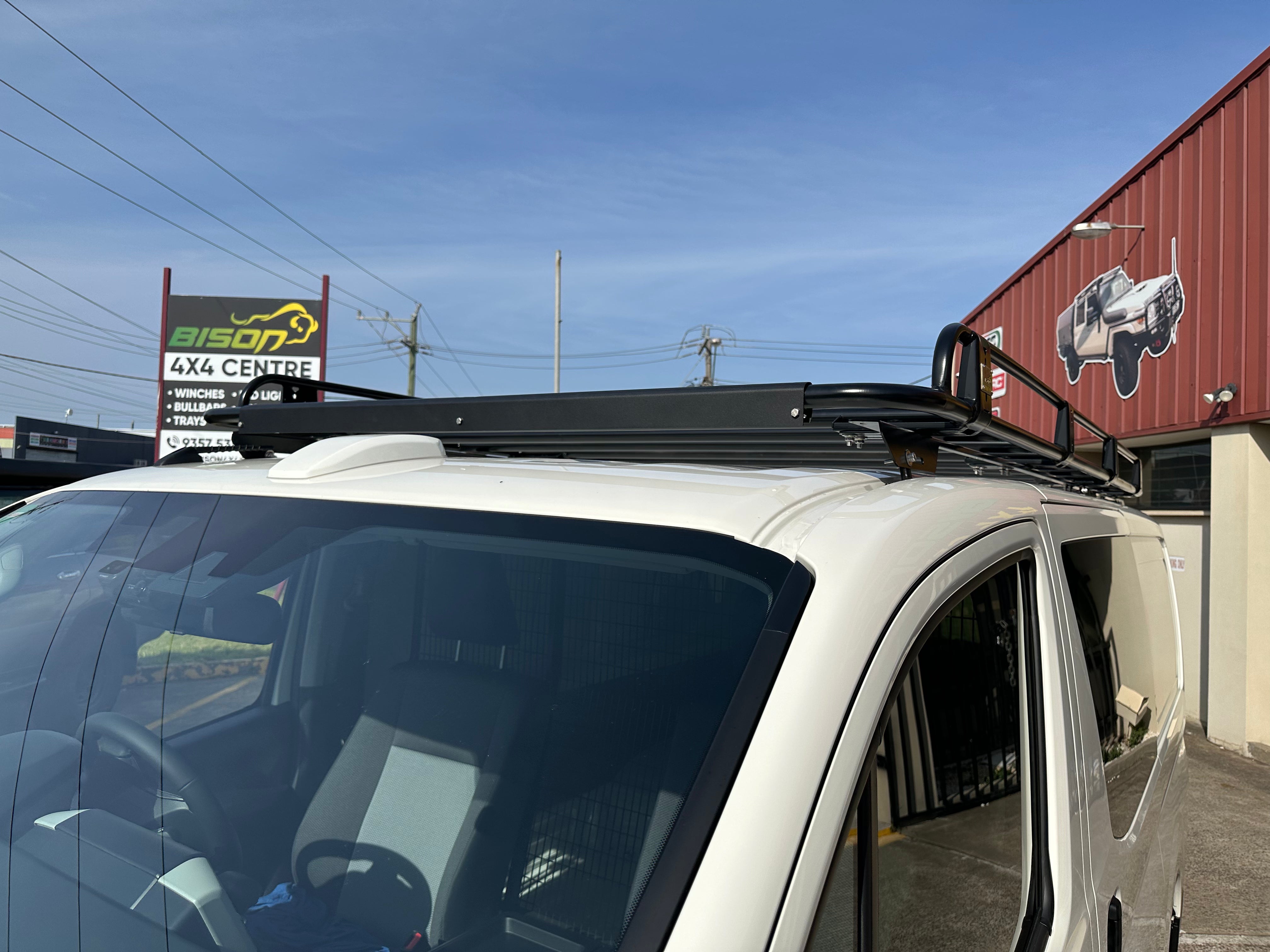 BISON 4X4 DAKOTA STYLE TRADESMAN RACK FOR TOYOTA HIACE 2019+| TRADESMAN ROOF RACK 