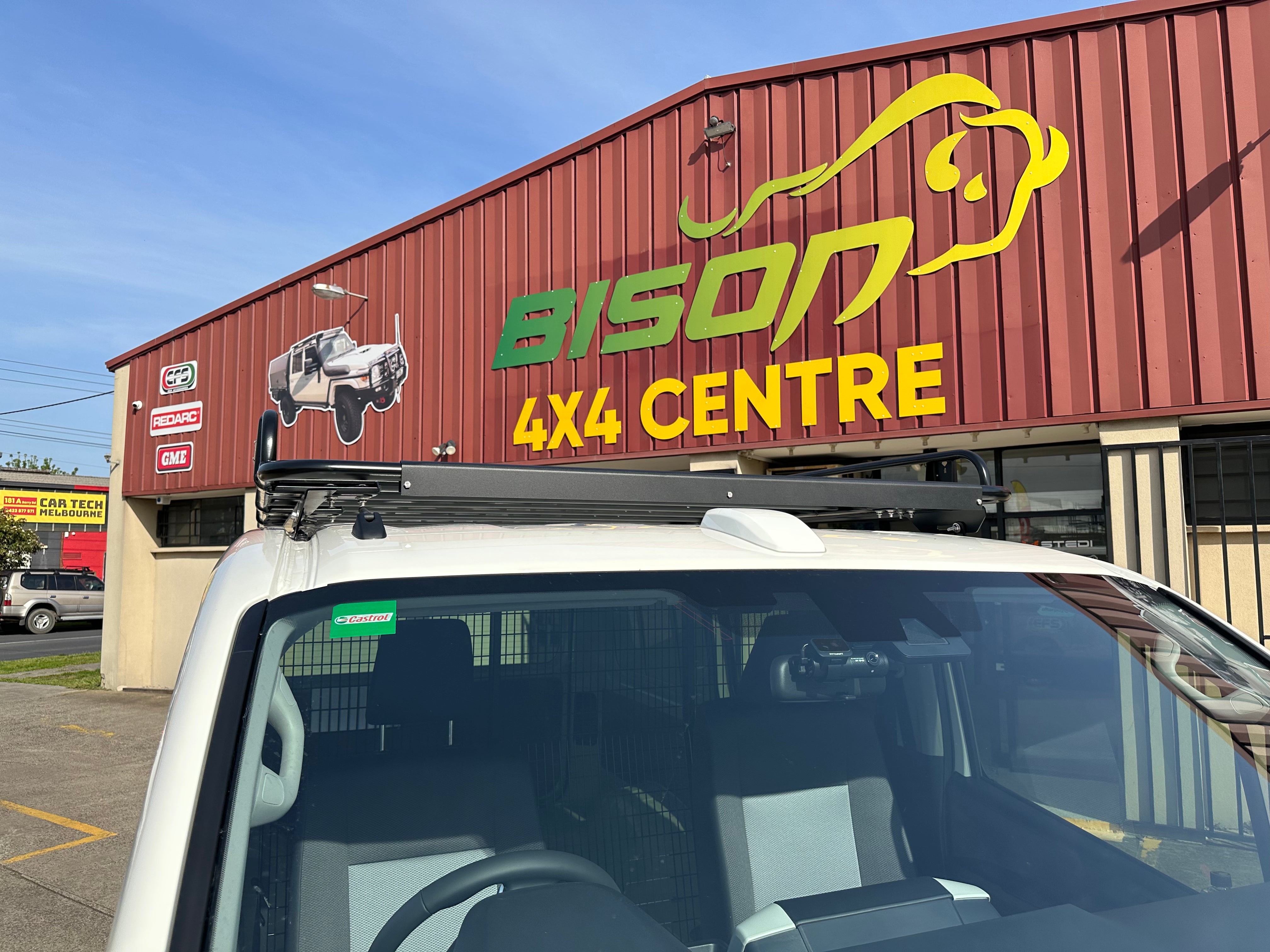 BISON 4X4 DAKOTA STYLE TRADESMAN RACK FOR TOYOTA HIACE 2019+| TRADESMAN ROOF RACK 