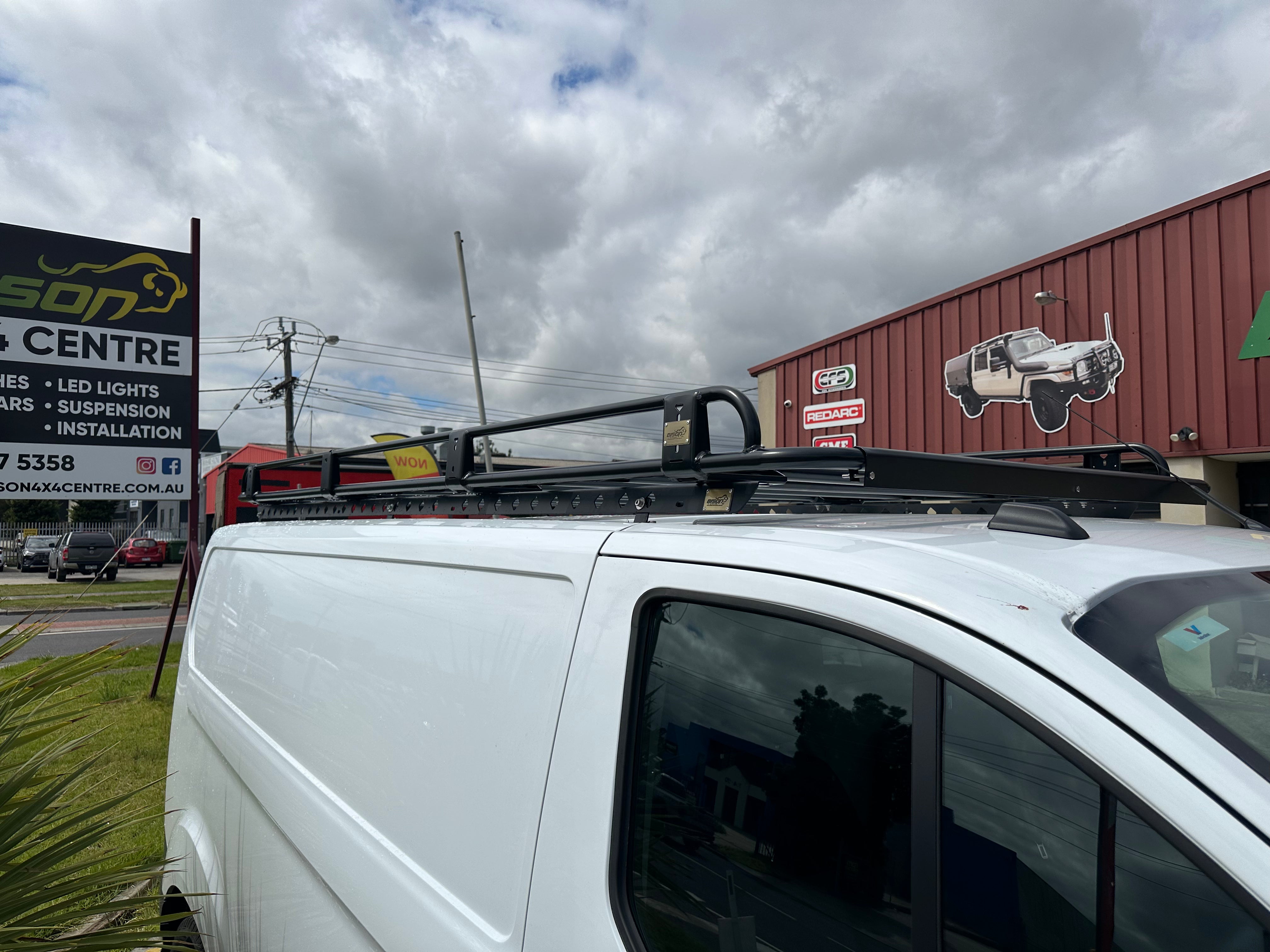 BISON 4X4 STEEL TRADESMAN ROOF RACK FOR TOYOTA HIACE 2019+