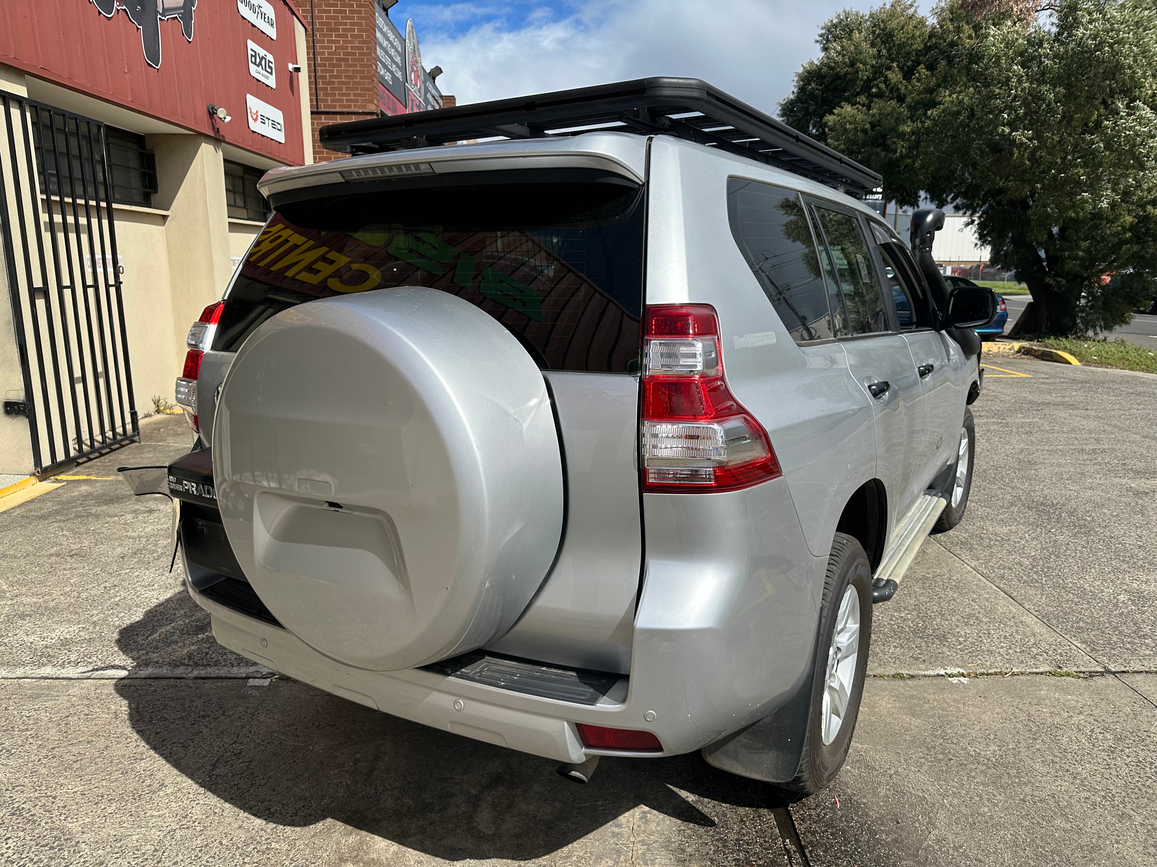 BISON 4X4 FLAT ROOF RACK FOR TOYOTA PRADO 150 SERIES 2200mm x 1250mm 
