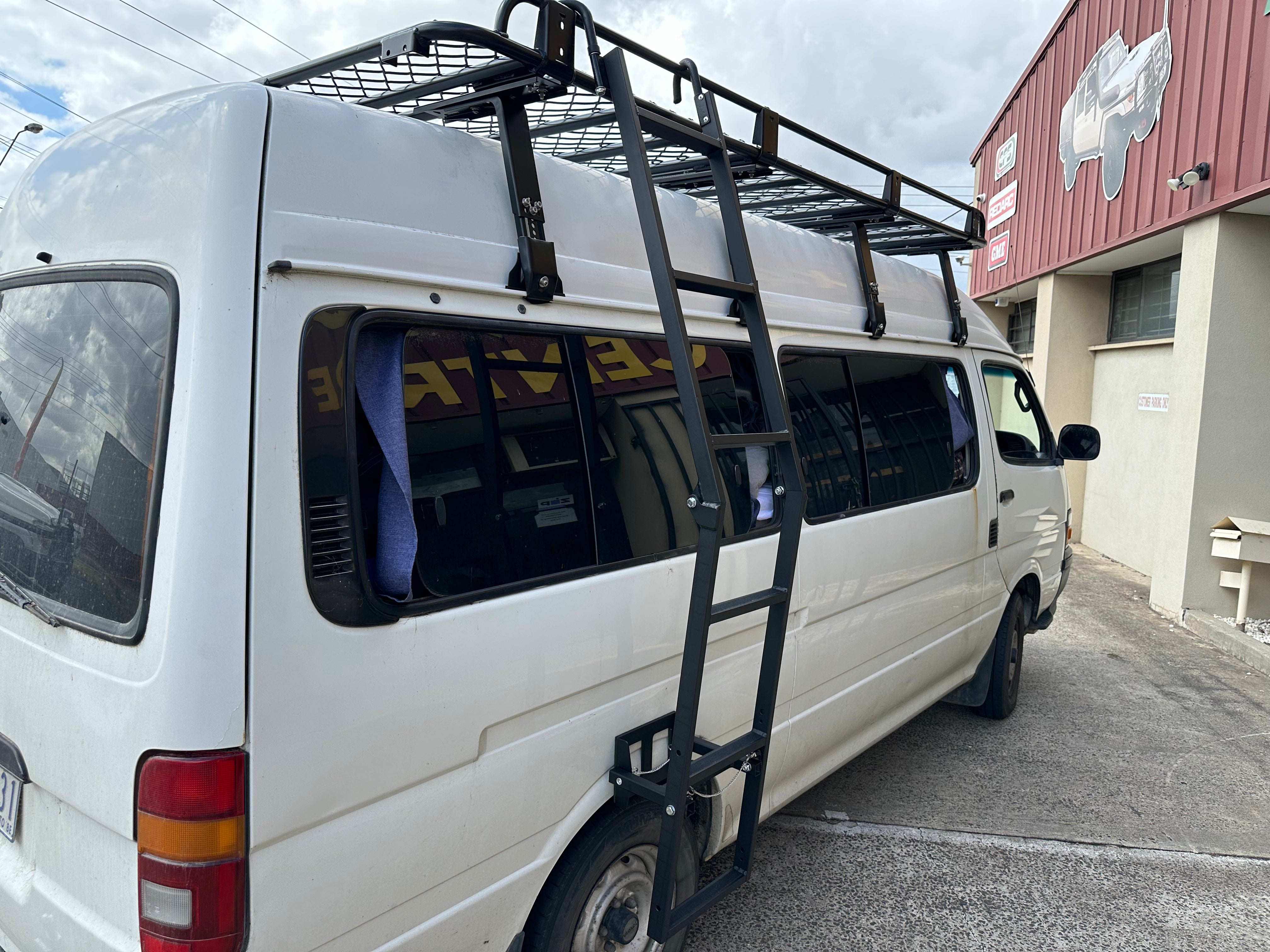 Portable Folding Ladder For Roof Rack Fits Most 4WD & VANS