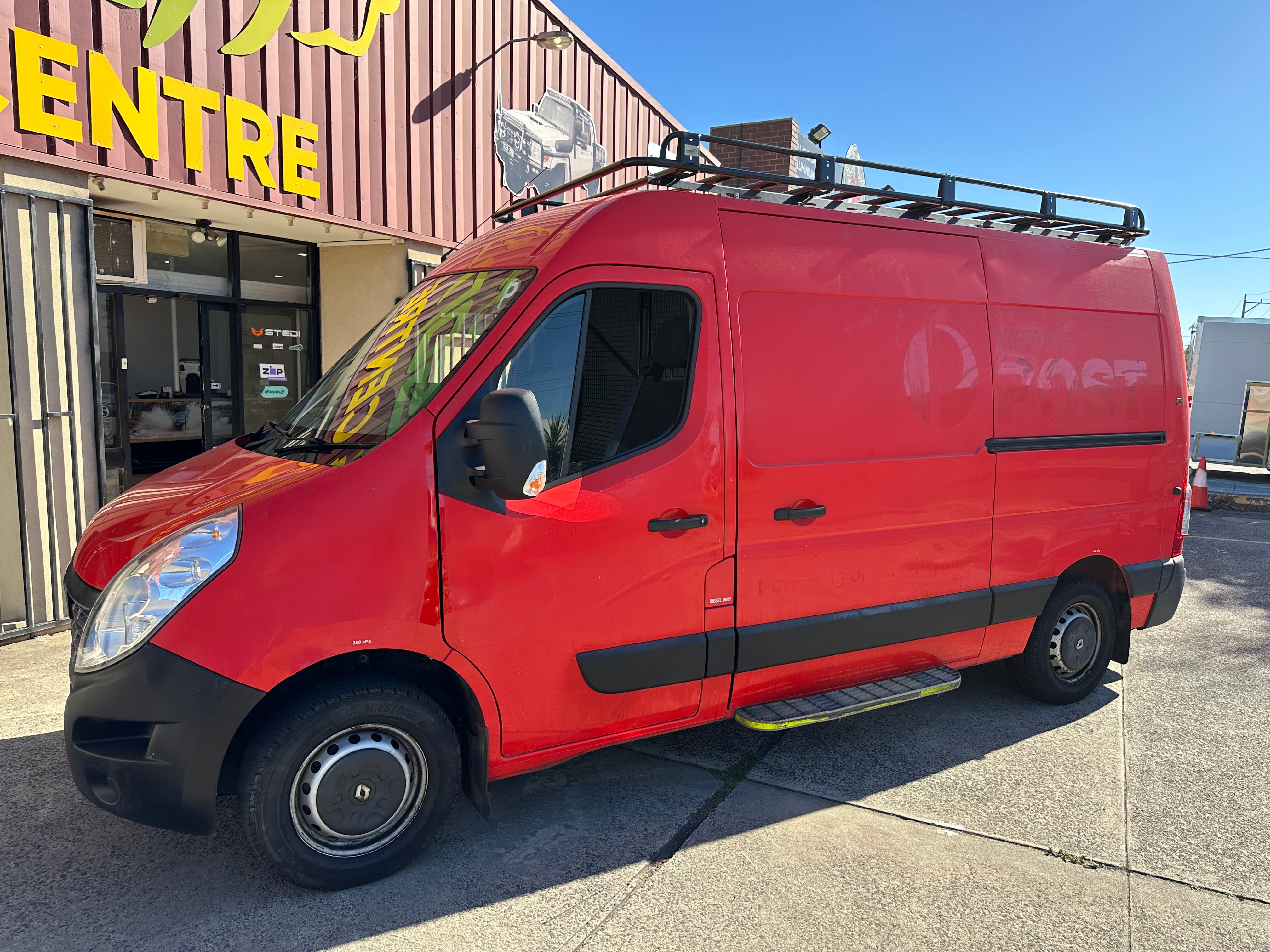 BISON 4X4 STEEL TRADESMAN ROOF RACK FOR RENAULT MASTER 2011-2019