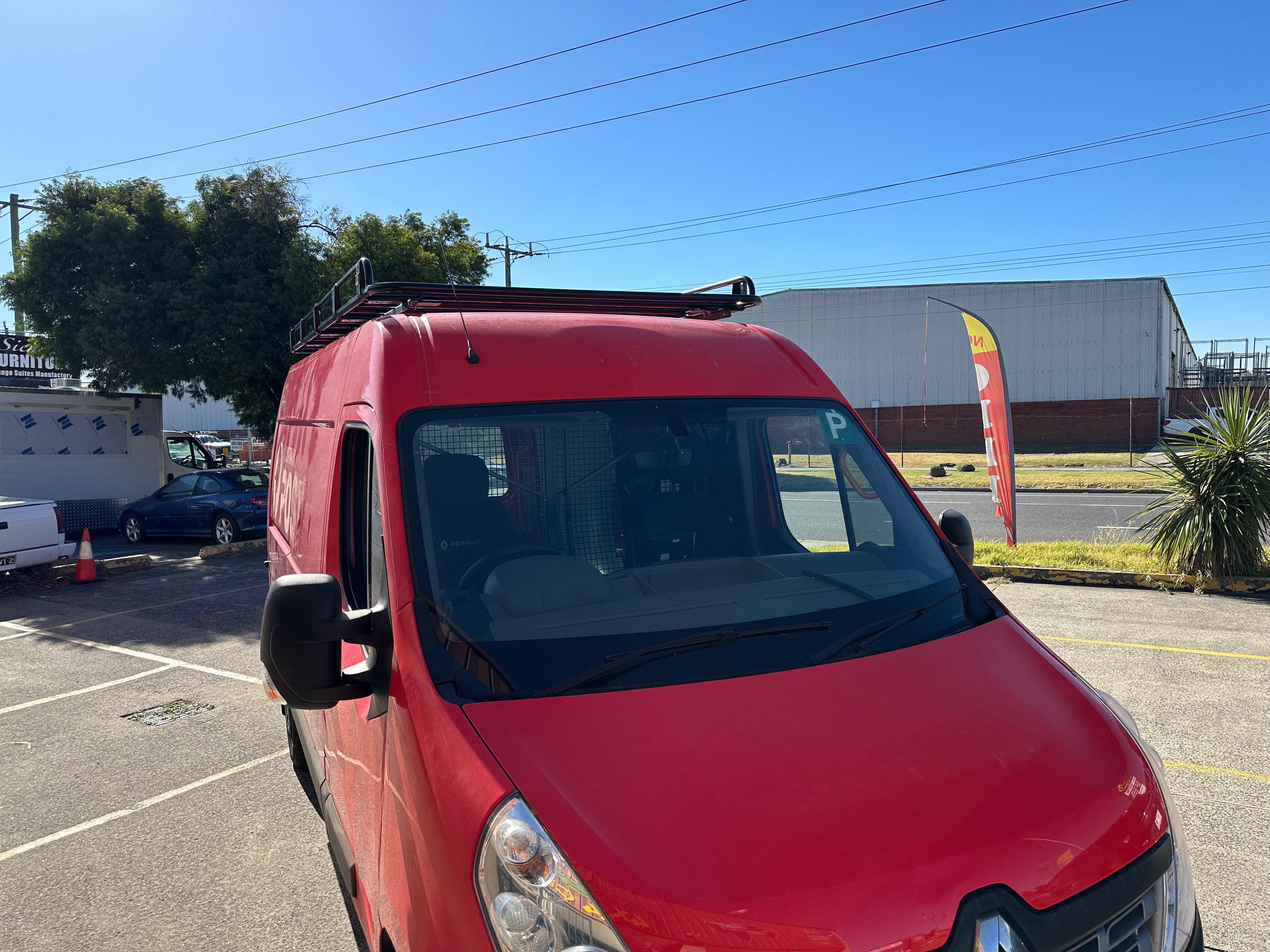 BISON 4X4 STEEL TRADESMAN ROOF RACK FOR RENAULT MASTER 2011-2019