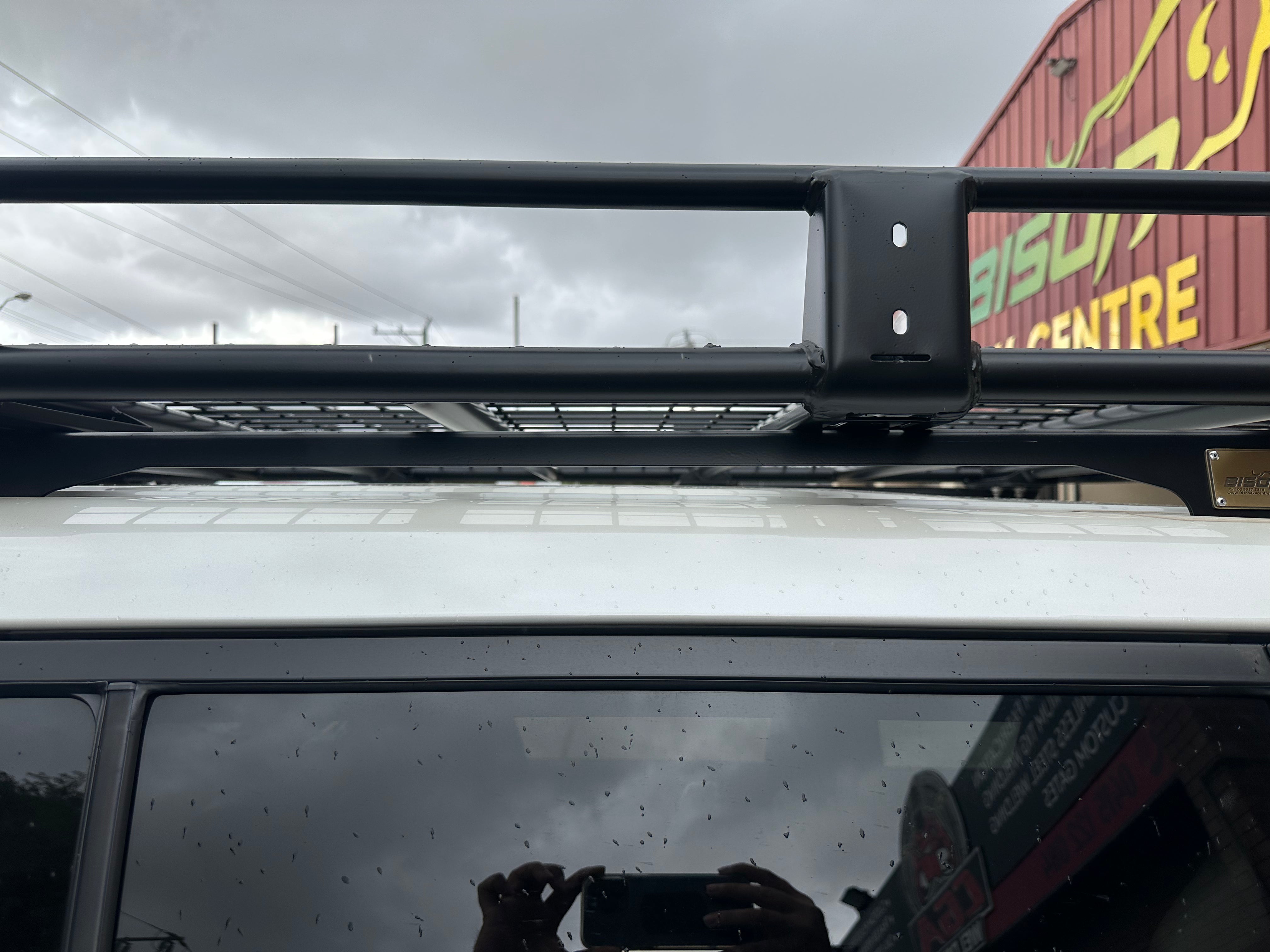 BISON 4X4 STEEL TRADESMAN ROOF RACK FOR TOYOTA PRADO 120 SERIES 2003-2009