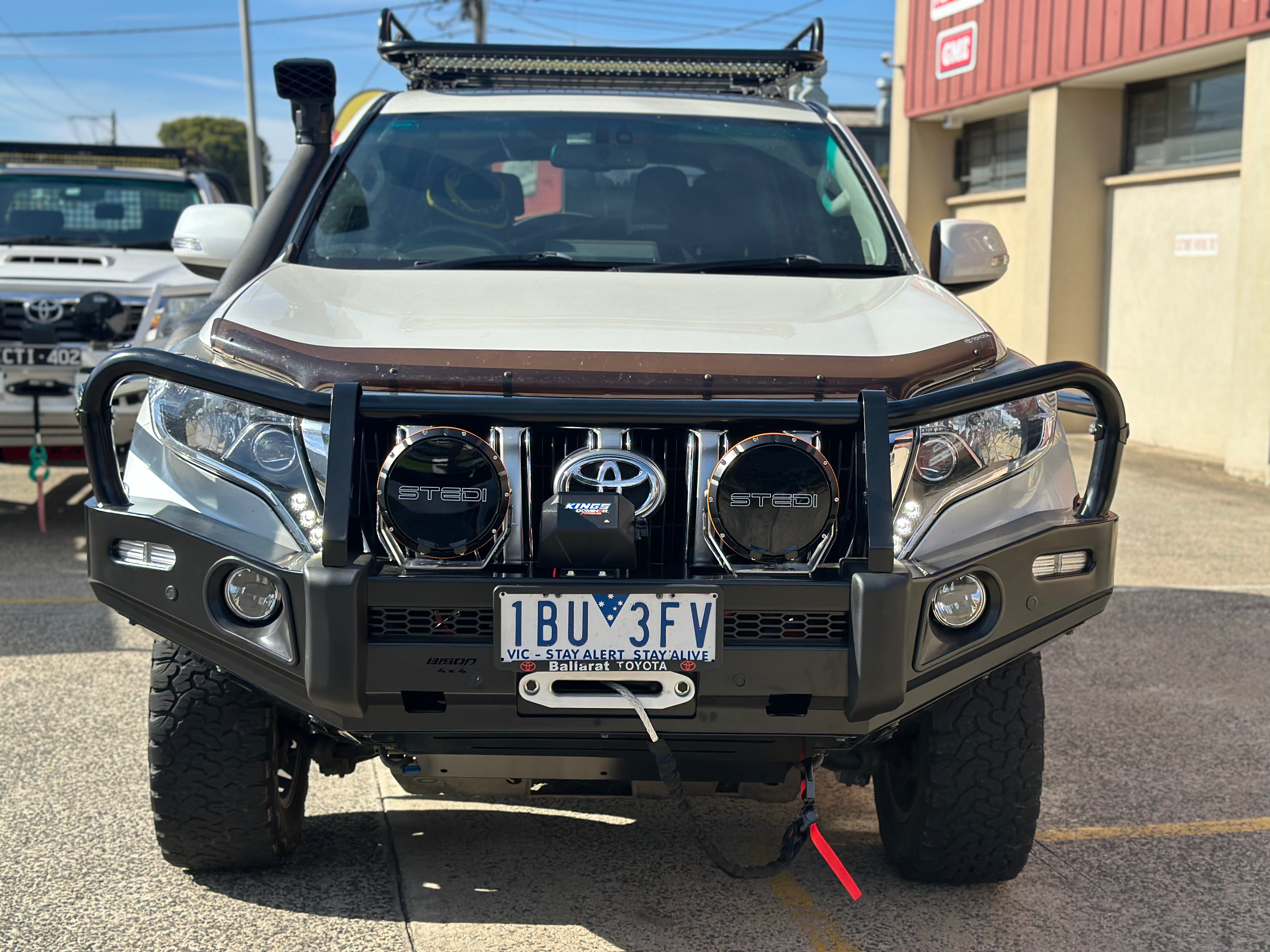 BISON-BAR FOR TOYOTA PRADO 150 SERIES 2 2013-2017 BY BISON 4X4