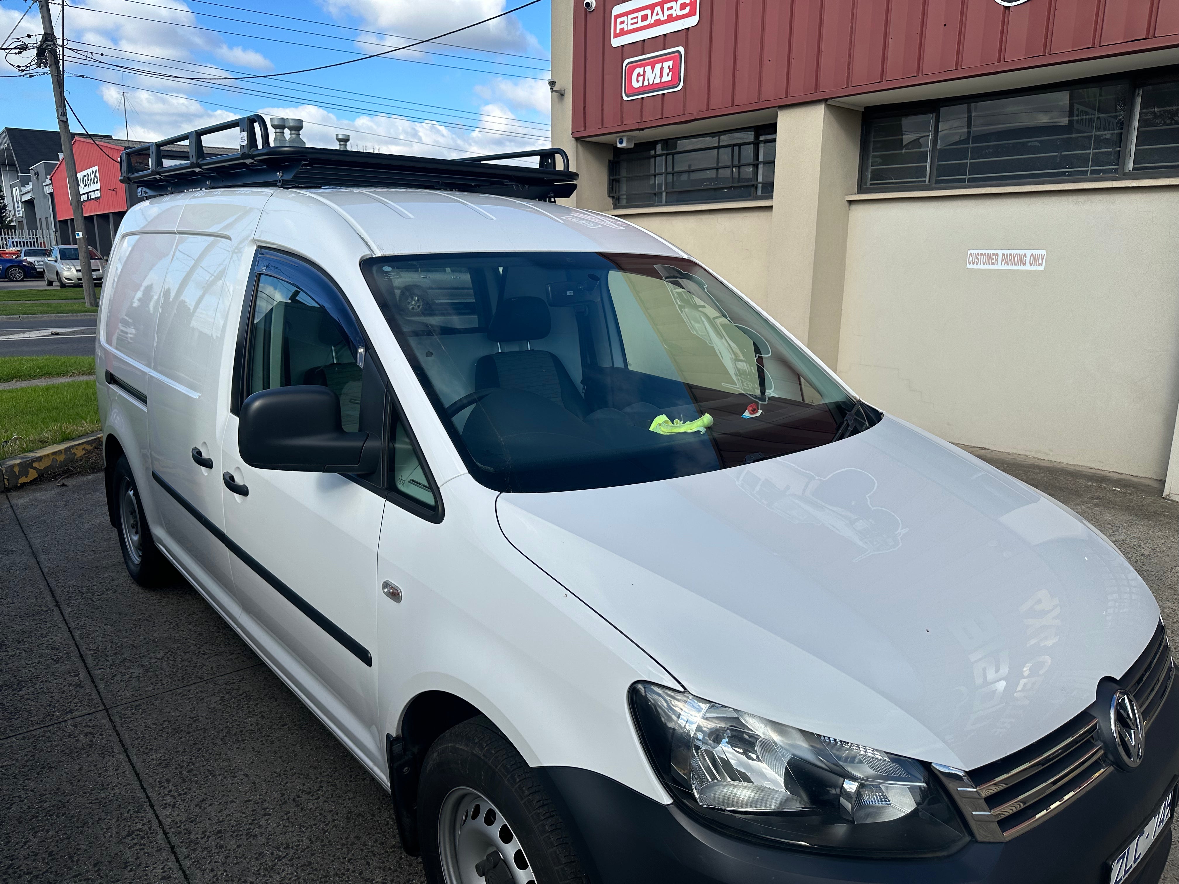 BISON 4X4 STEEL TRADESMAN ROOF RACK FOR VOLKSWAGEN CADDY 2010-2015