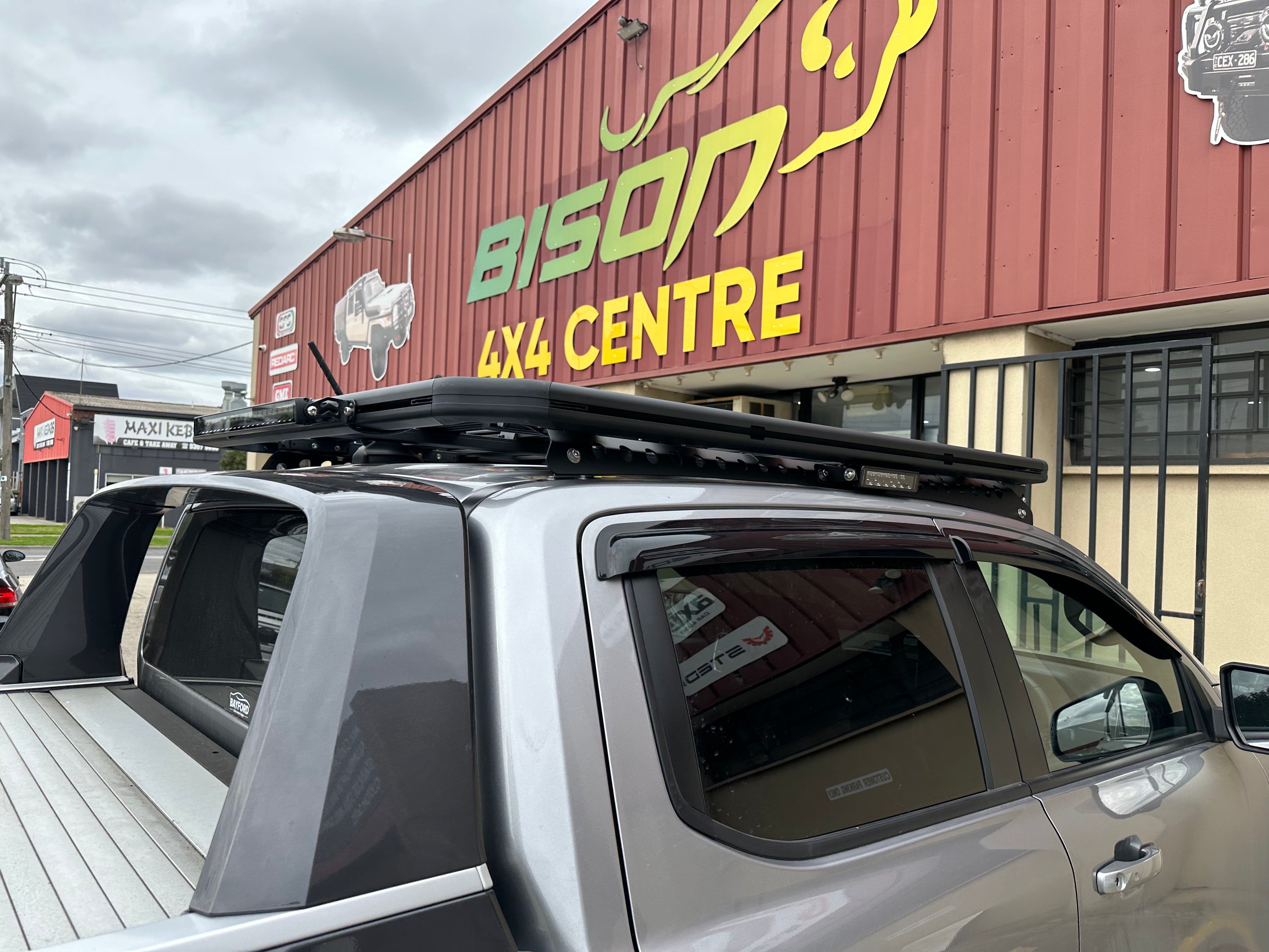 BISON 4X4 DAKOTA STYLE FLAT RACK FOR FORD RANGER PX 2/3 2015-2022