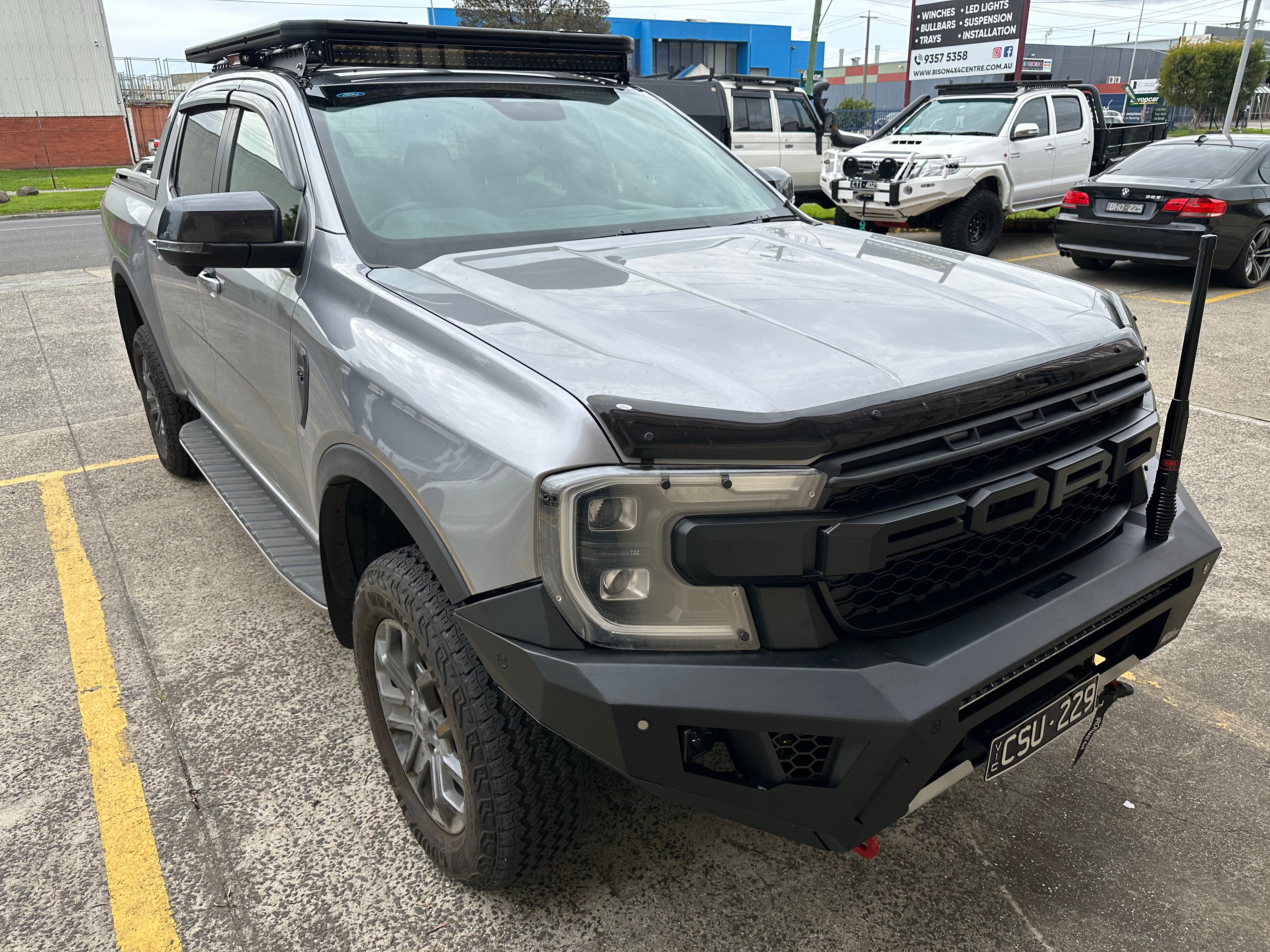 BISON 4X4 DAKOTA STYLE FLAT RACK FOR FORD RANGER PX1 2011-2015