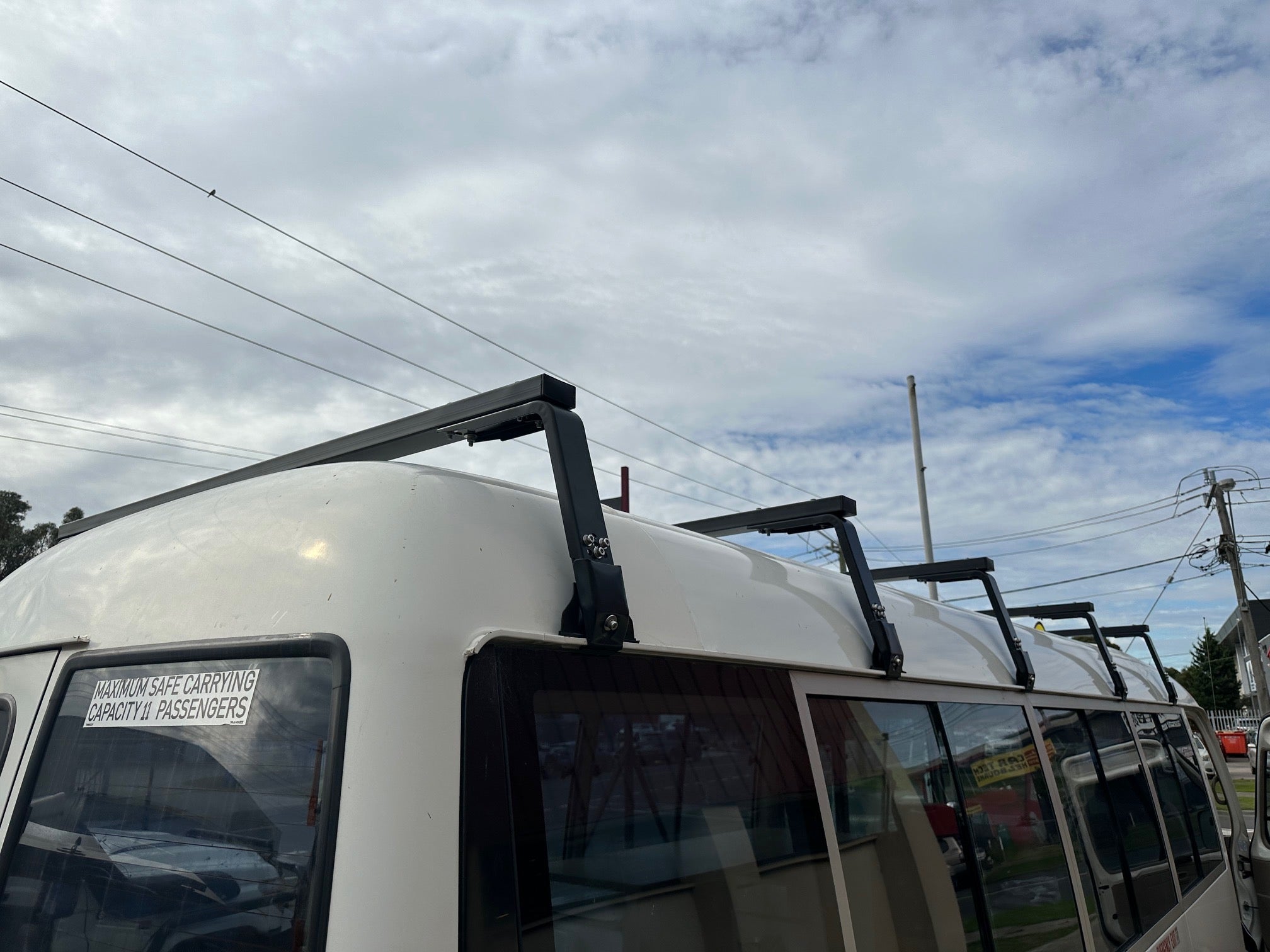 Roof Rack gutter mount Bracket 30CM to 45CM Adjustable 4 brackets