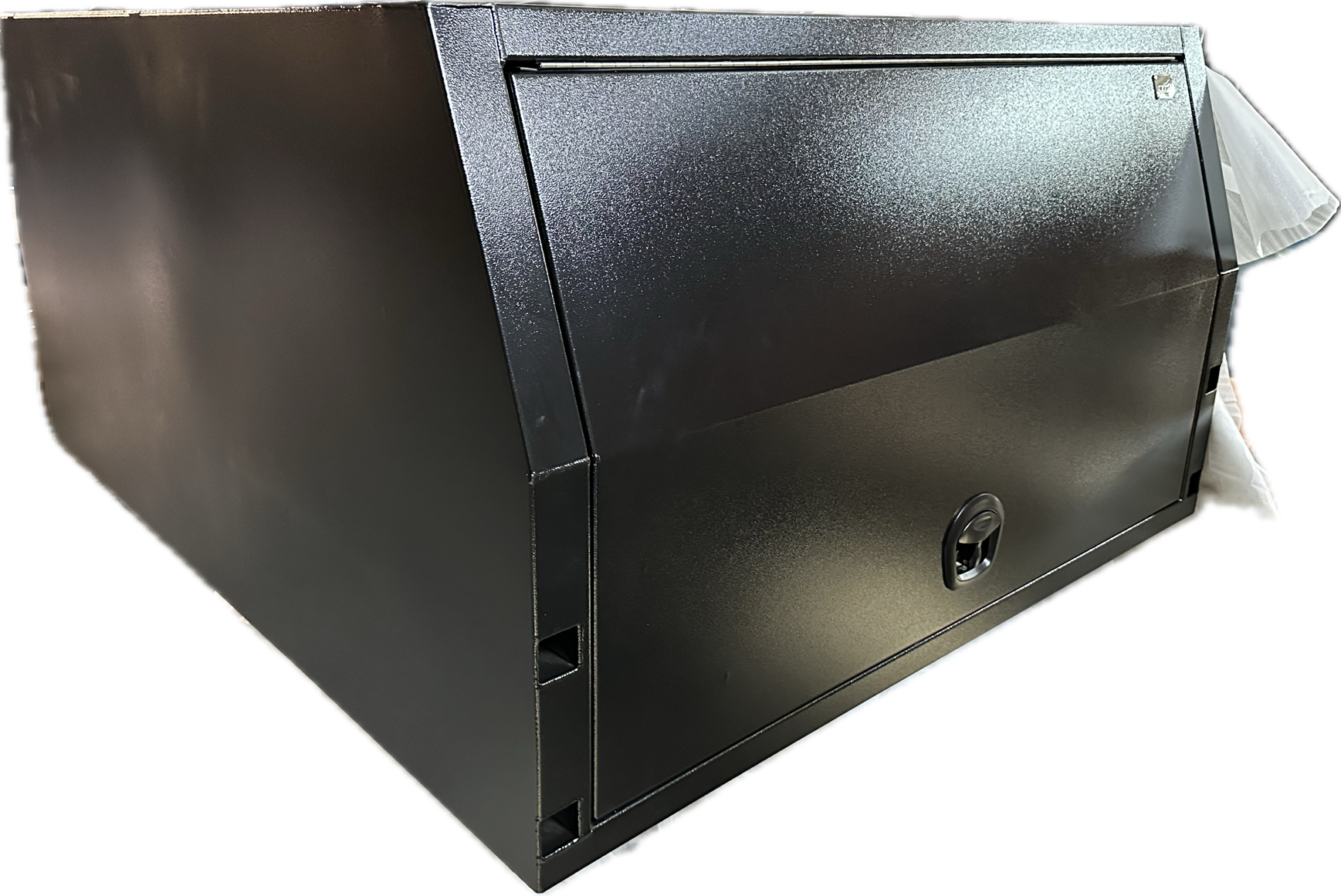 BISON 4X4 ALLOY Canopy 1200mm Jack-off Powder-Coated BLACK