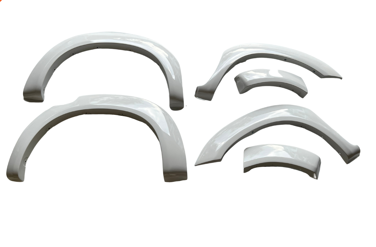 BISON 4X4 White Fender Flares Wheel Arch Suits for Hilux SR5 SR 2005-2010 6pcs
