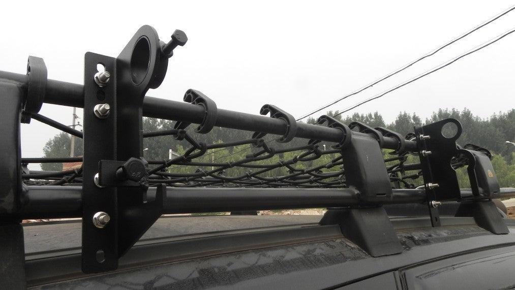 4x4 High Lift Jack and Shovel Holder Roof Rack Mounting