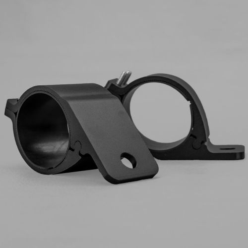 76mm - 81mm Bull Bar Tube Mounting Brackets| Black