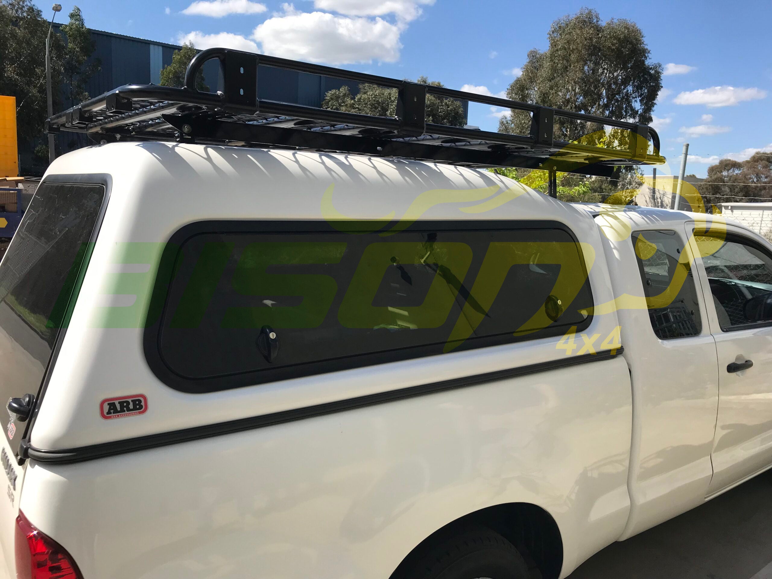 Steel Internal Support for Holden Colorado with ARB Fiberglass Canopy Hi Roof