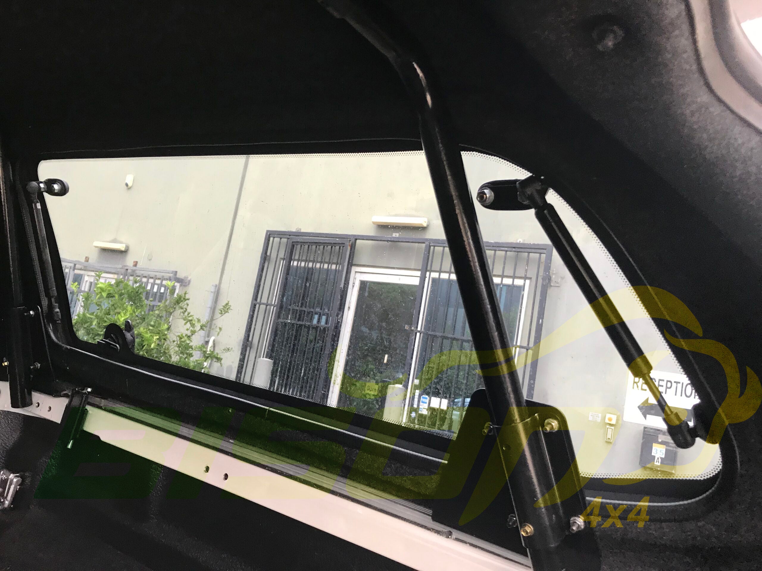 Steel Internal Support for Holden Colorado with ARB Fiberglass Canopy Hi Roof
