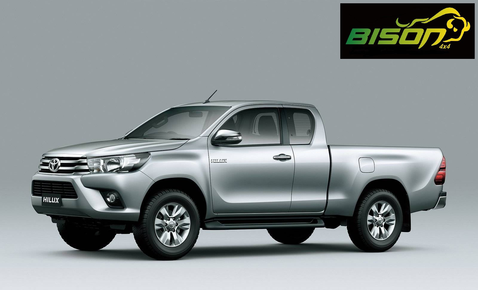 Toyota Hilux 16-Onward Steel Roof Rack Open Ends Tradesman 1350mmX1250mm