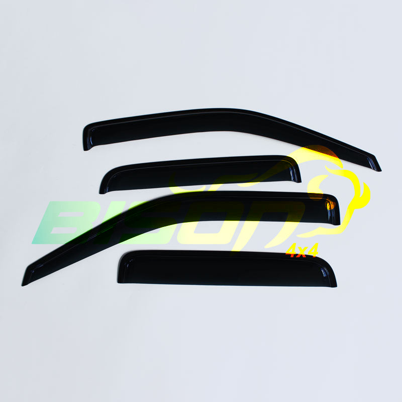 BISON 4X4 Weather Shields Door Visors for Isuzu D-Max 2007