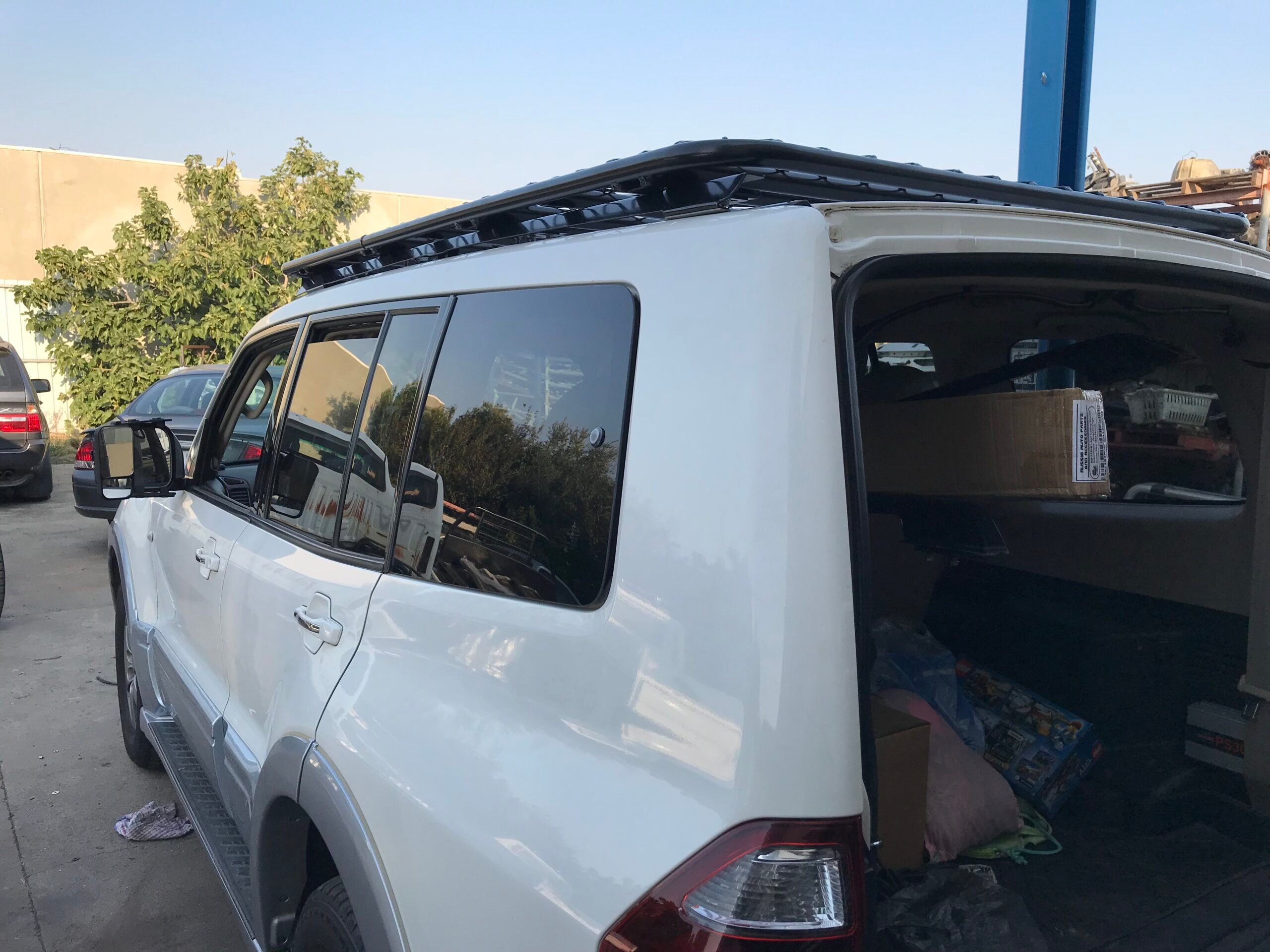 MITSUBISHI Pajero NX 2018-Onwards Flat Steel Roof Rack 2200mm x 1250mm