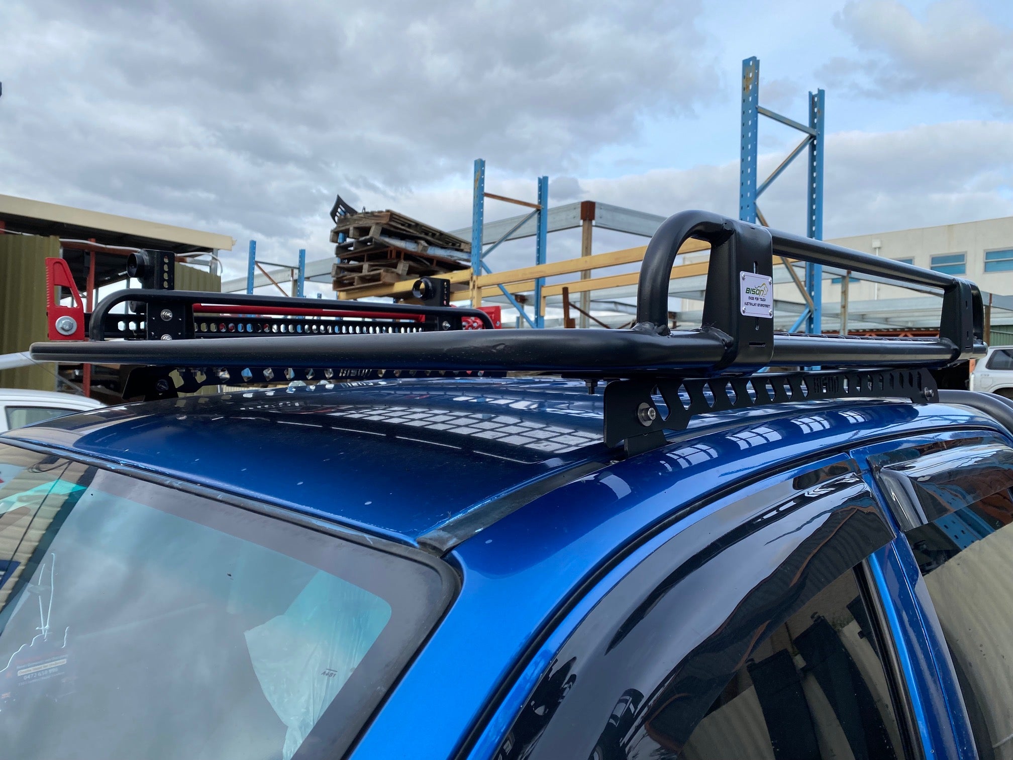 Toyota Hilux 1997-Onwards Roof Rack Steel Rack Open Ends 1350mmX1250mm