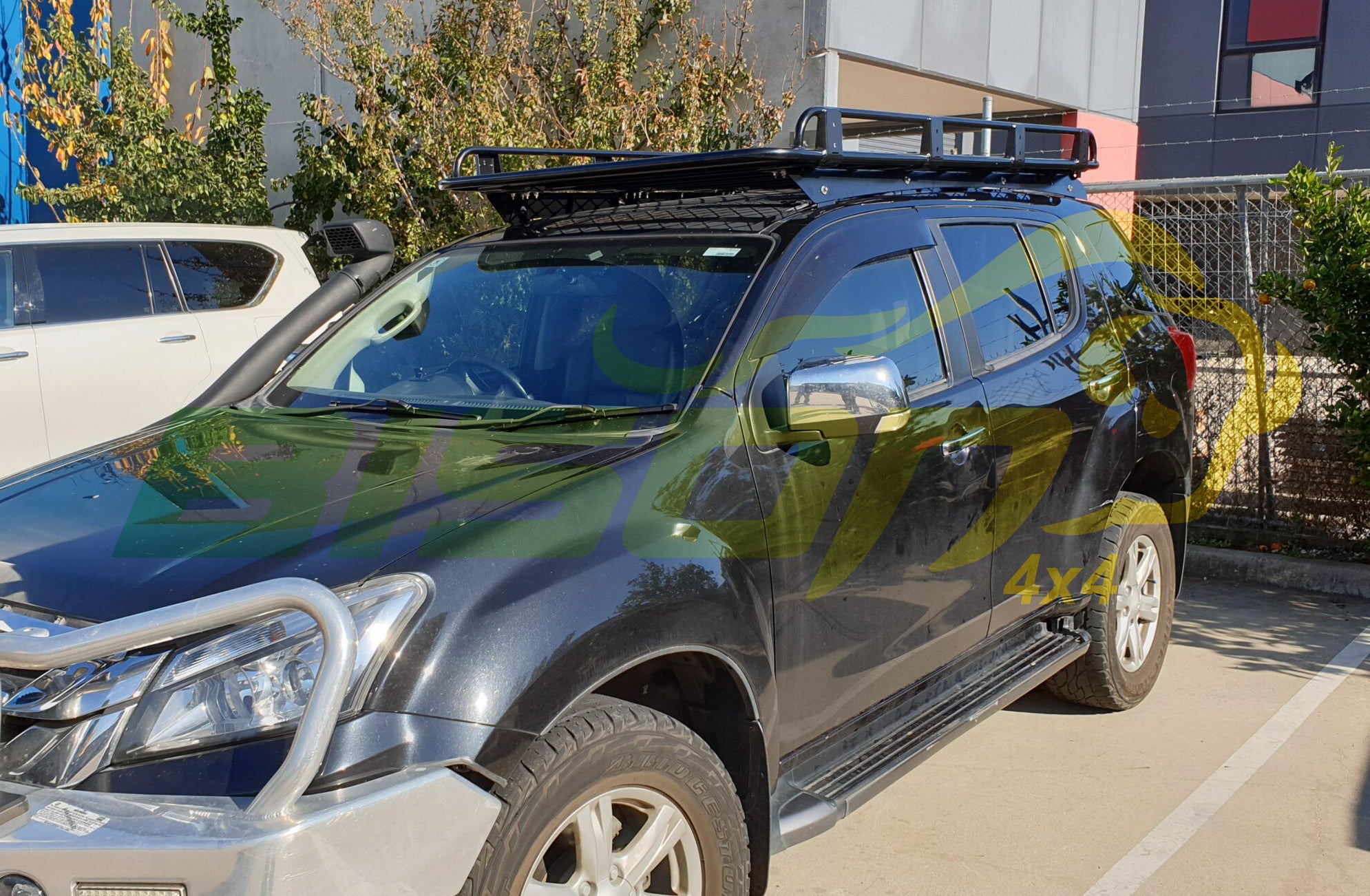 Isuzu MUX LS-T LS-U 2013-onwards Steel Tradesman Roof Rack 2200X1250mm