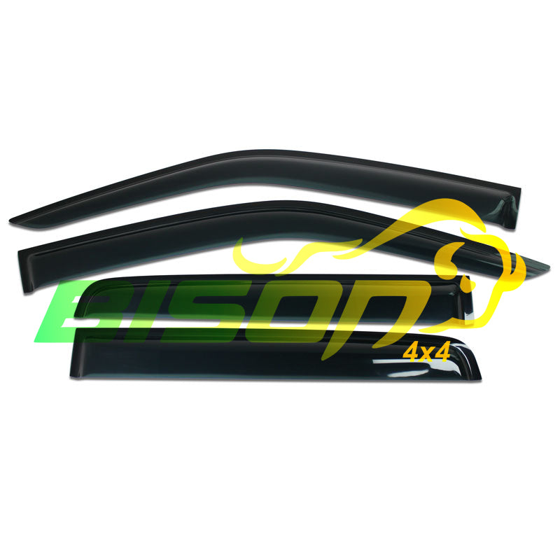 BISON 4X4 Weather Shields Door Visors for Isuzu D-Max 2020